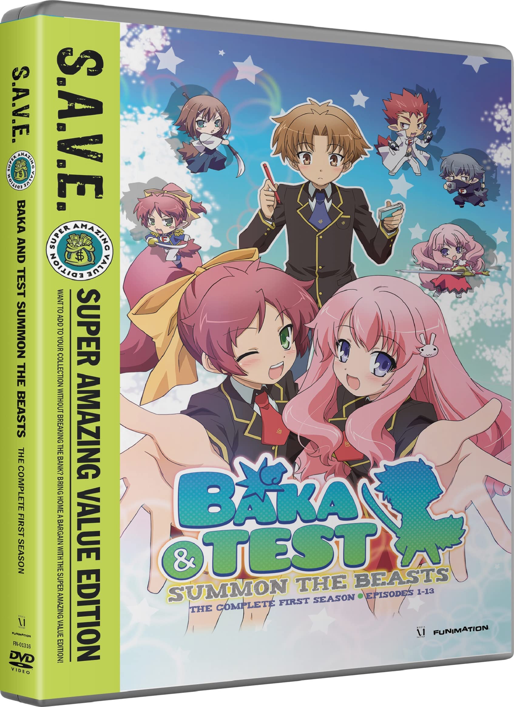 Baka & Test: Season 1 - S.A.V.E. (DVD)