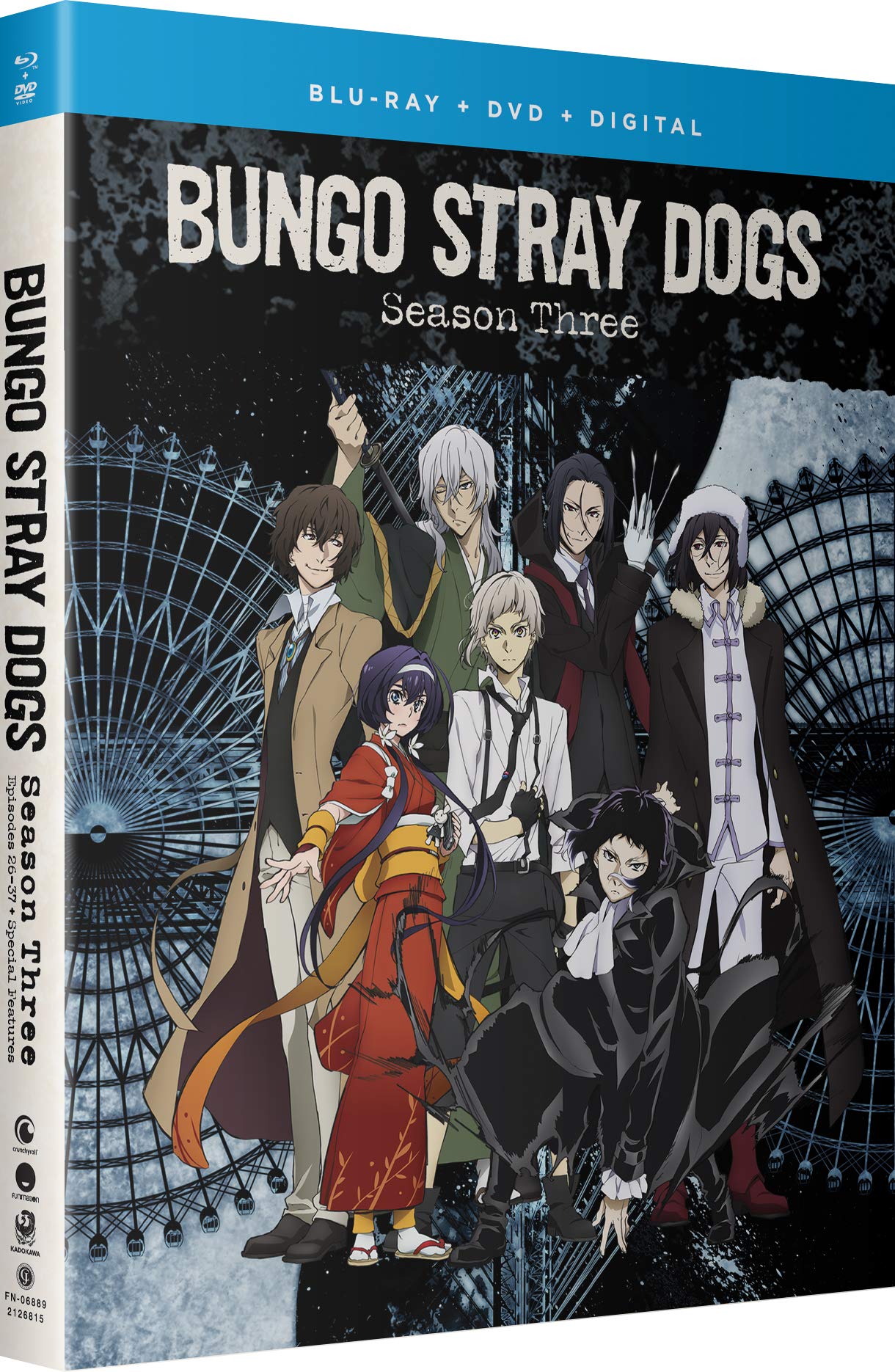 Bungo Stray Dogs: Season 3 (Blu-ray)