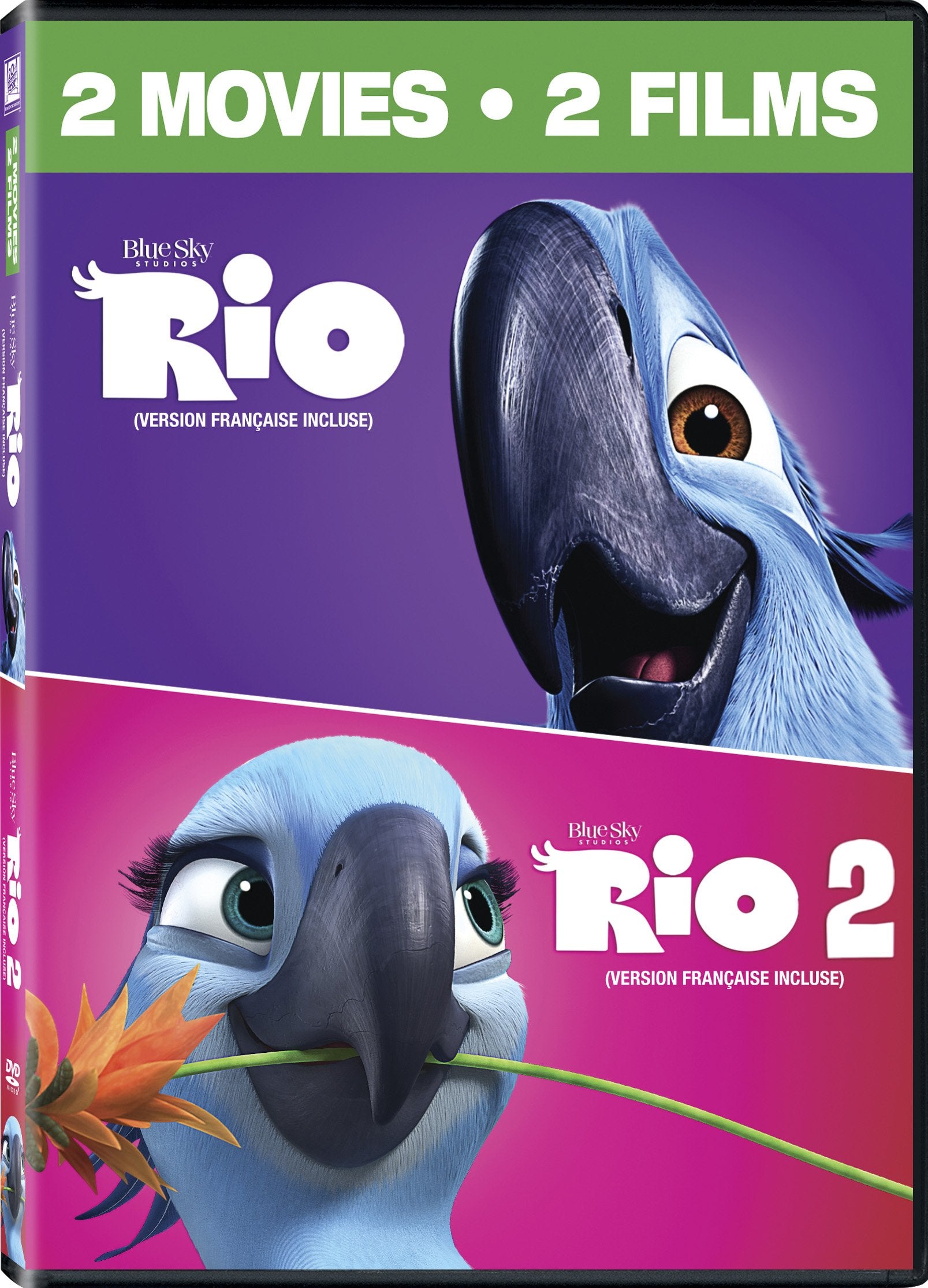 Rio: 1 & 2 (DVD)
