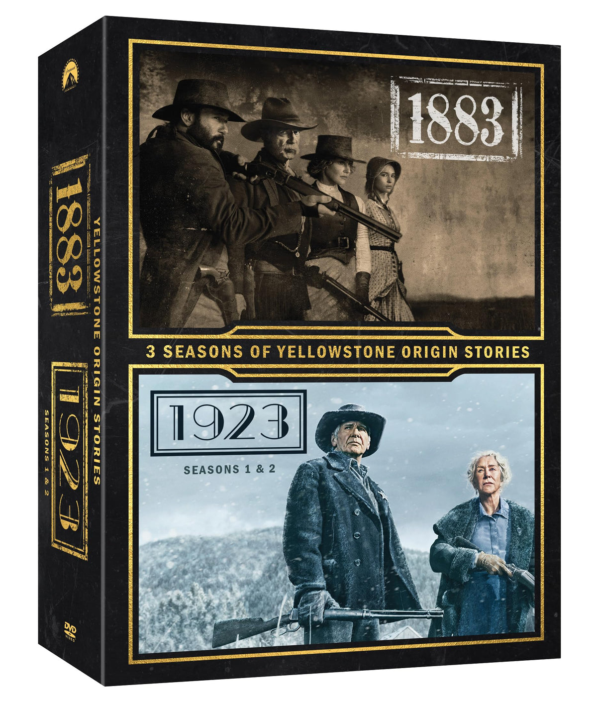 A Yellowstone Origin Story: 1883 & 1923 Seasons 1 & 2 (DVD)