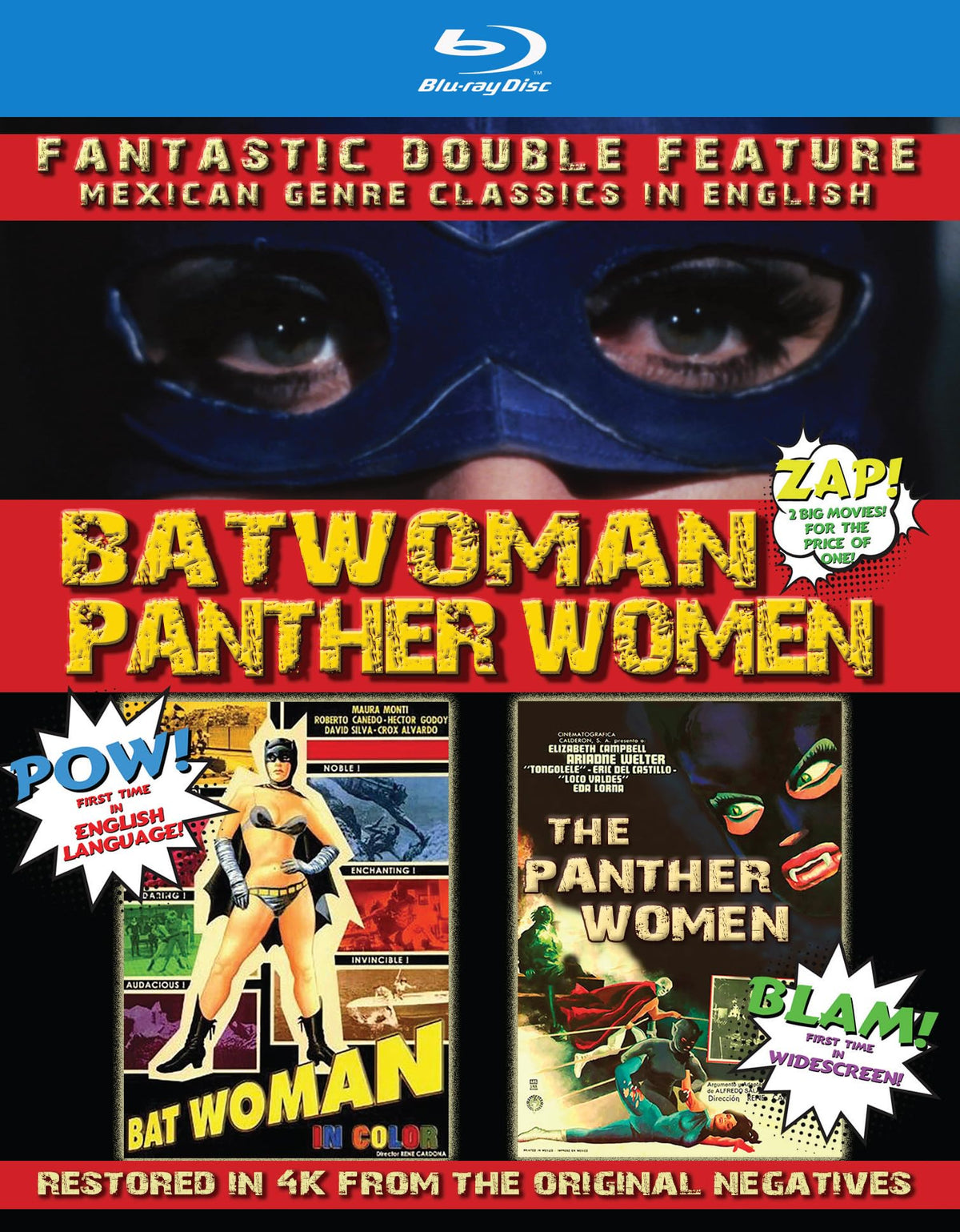 Batwoman & the Panther Women (Double Feature) (Blu-ray)