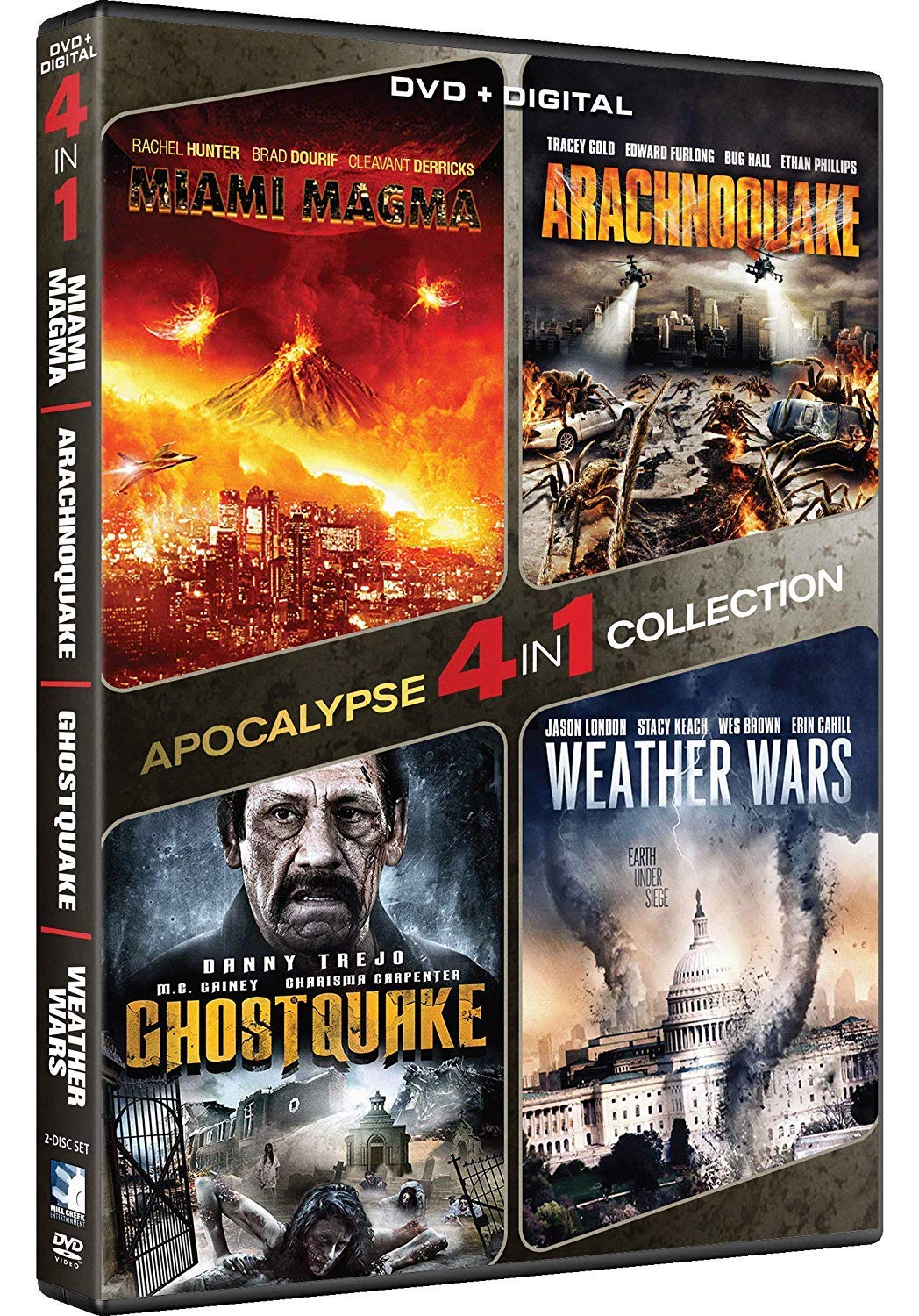 4 in 1 Apocalypse: Archanoquake, Ghostquake, Miami Magma, Weather Wars (DVD)