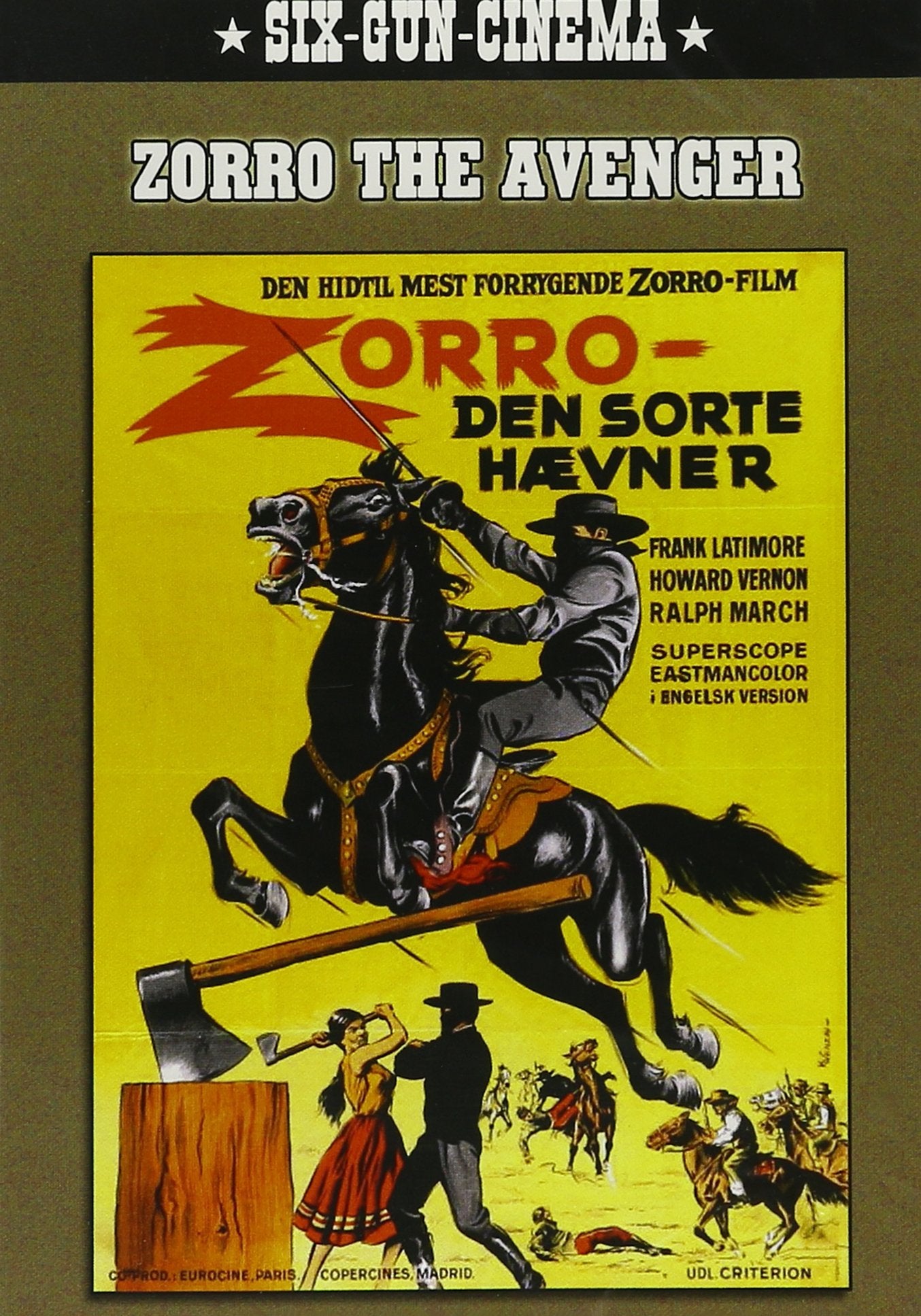 Zorro the Avenger (DVD)