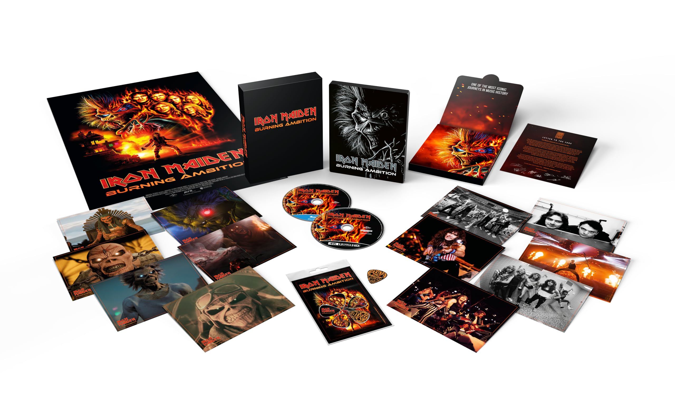 Iron Maiden: Burning Ambition (Premium) [Steelbook] (4K Ultra HD)