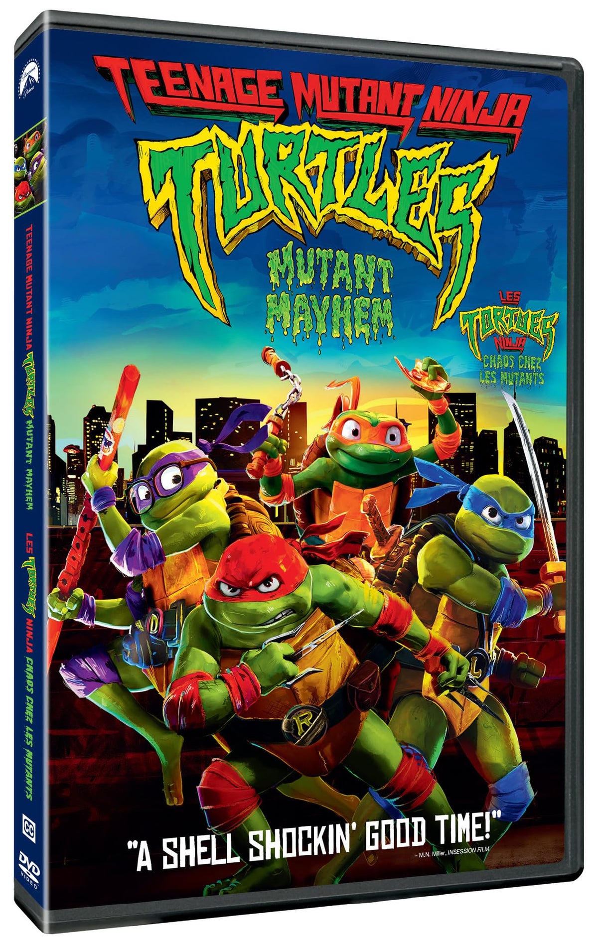 Teenage Mutant Ninja Turtles: Mutant Mayhem (DVD)