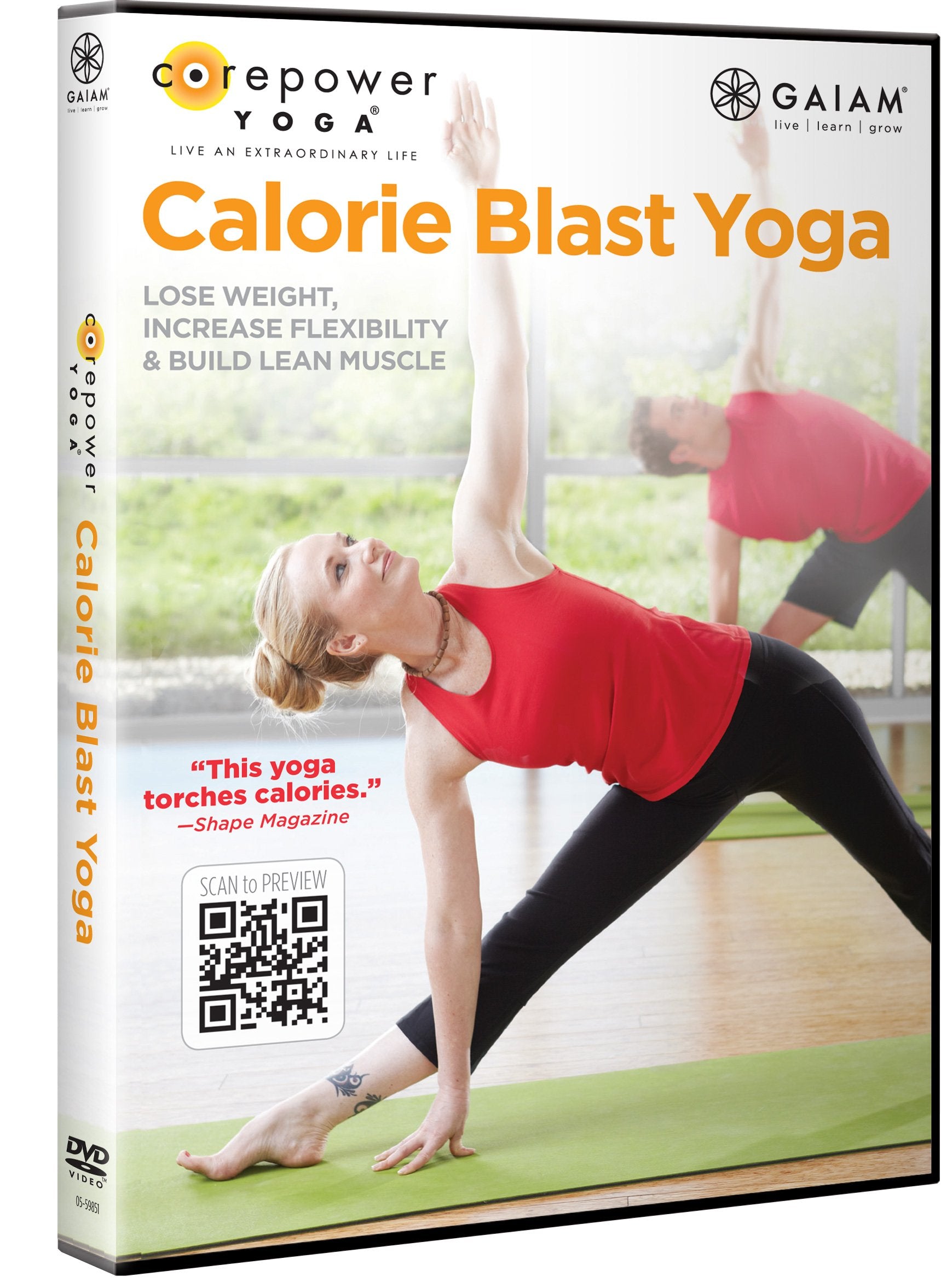 Corepower Yoga: Calorie Blast Yoga (DVD)
