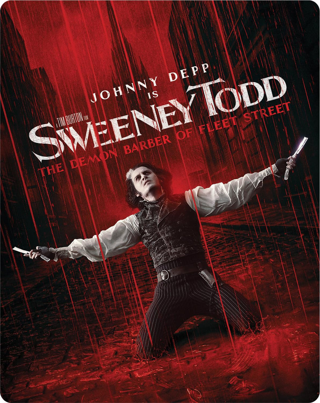 Sweeney Todd: The Demon Barber of Fleet Street [Steelbook] (4K Ultra HD)