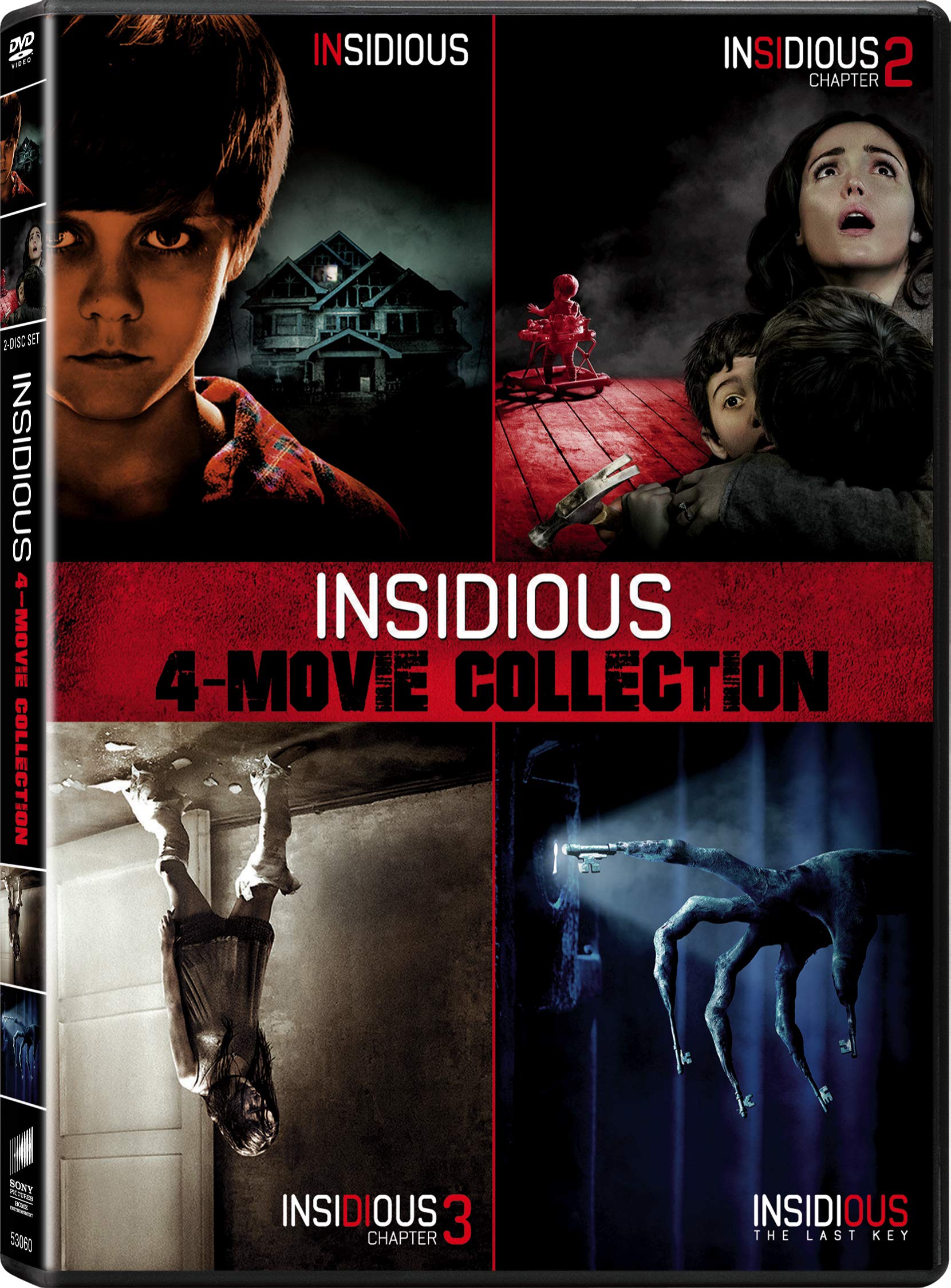 Insidious 4 Movie Collection (DVD)