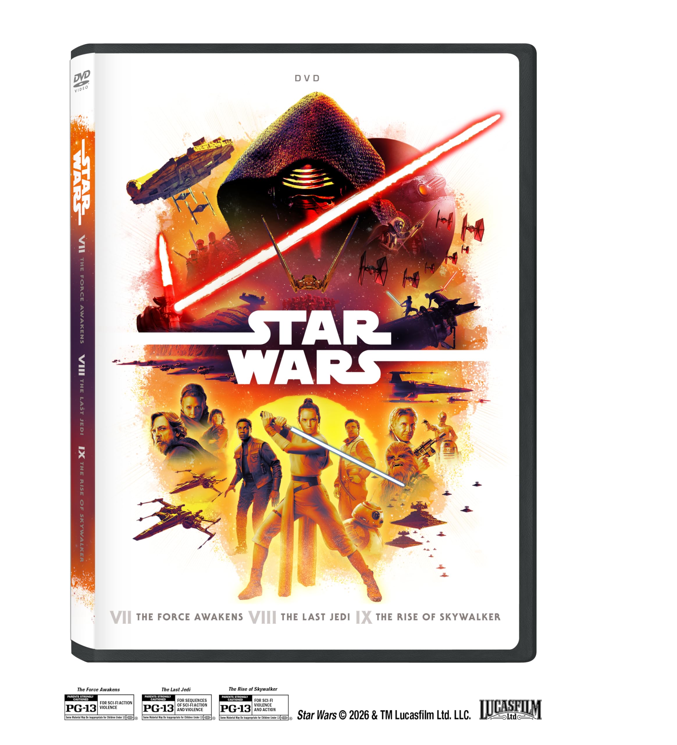 Star Wars: Sequel Trilogy (DVD)