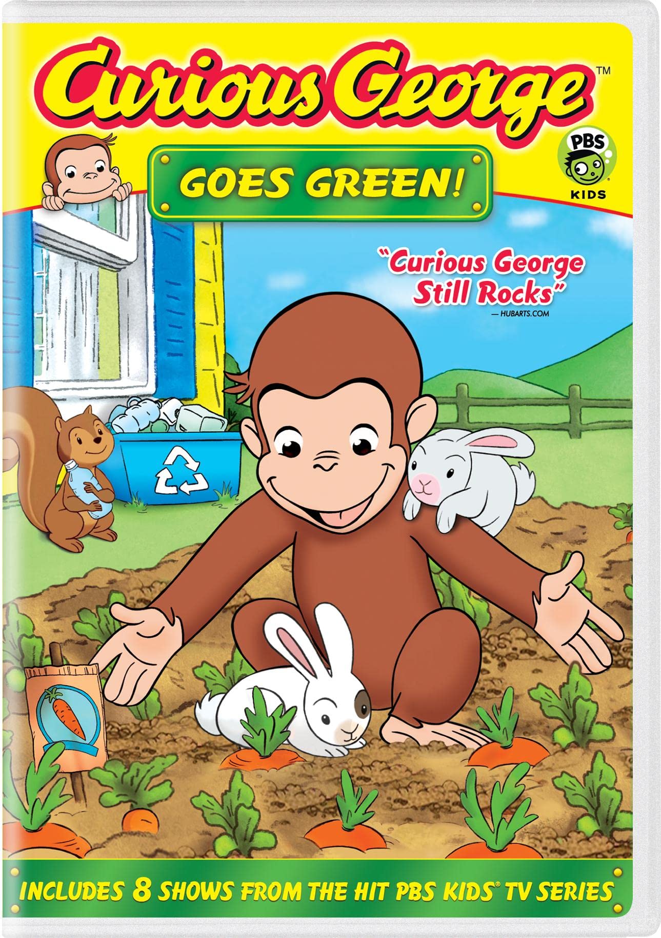 Curious George-Goes Green (DVD)