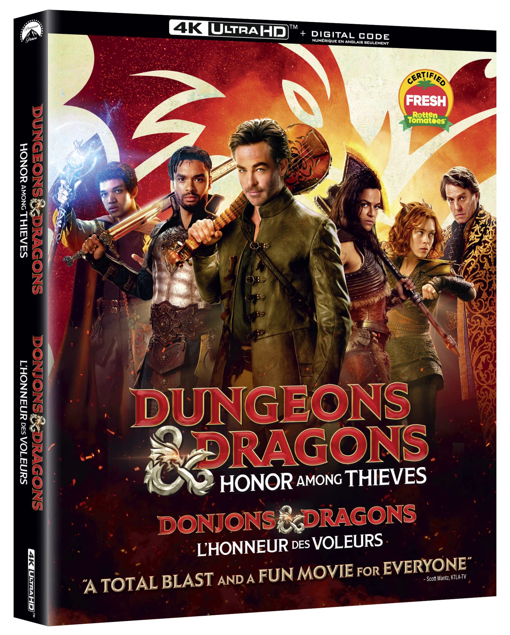 Dungeons & Dragons: Honor Among Thieves (4K Ultra HD)