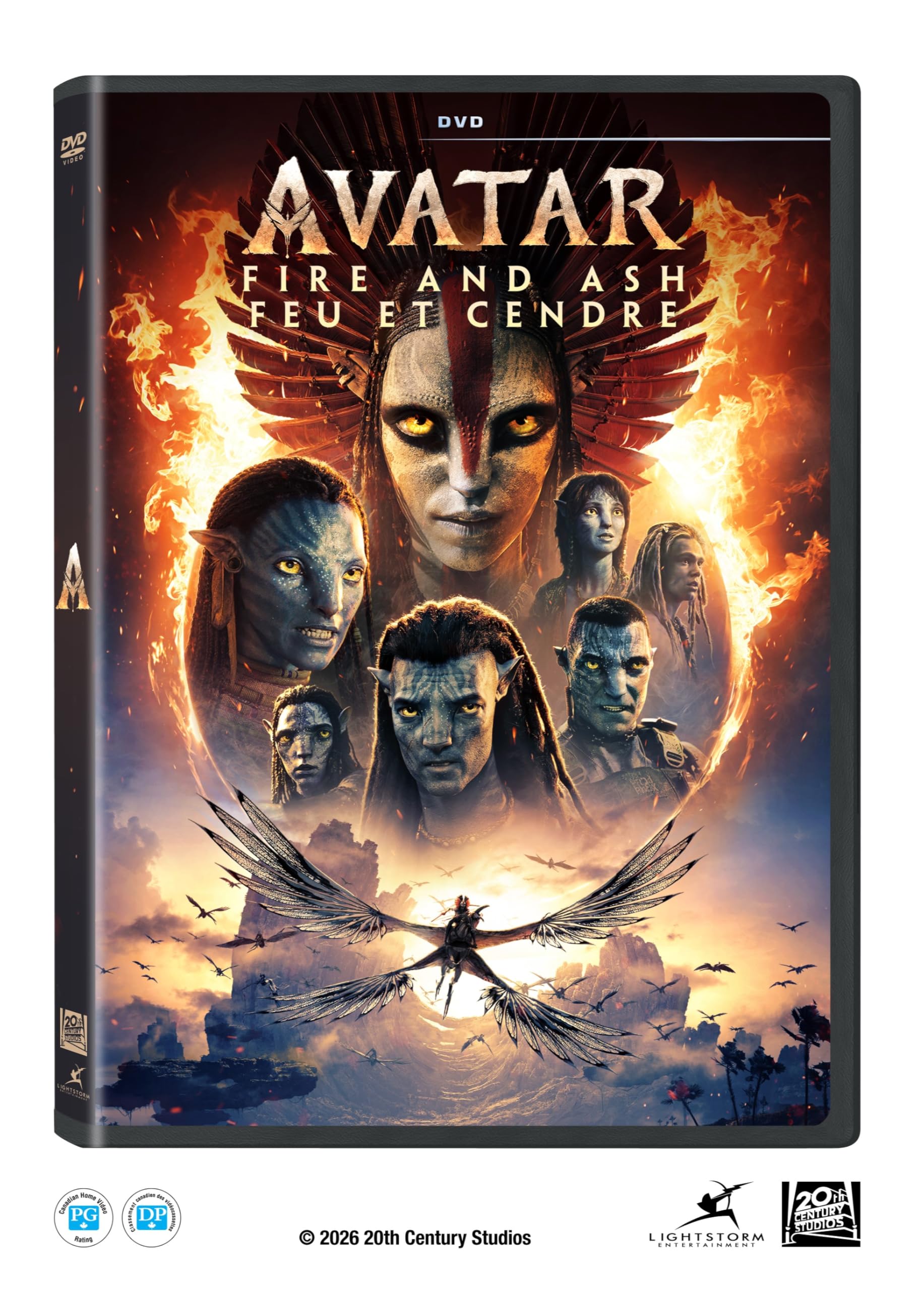 Avatar: Fire and Ash (DVD)