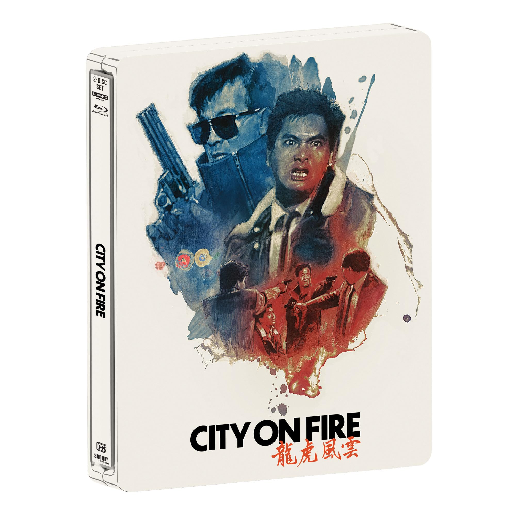 City on Fire (1987) [Steelbook] (4K Ultra HD)