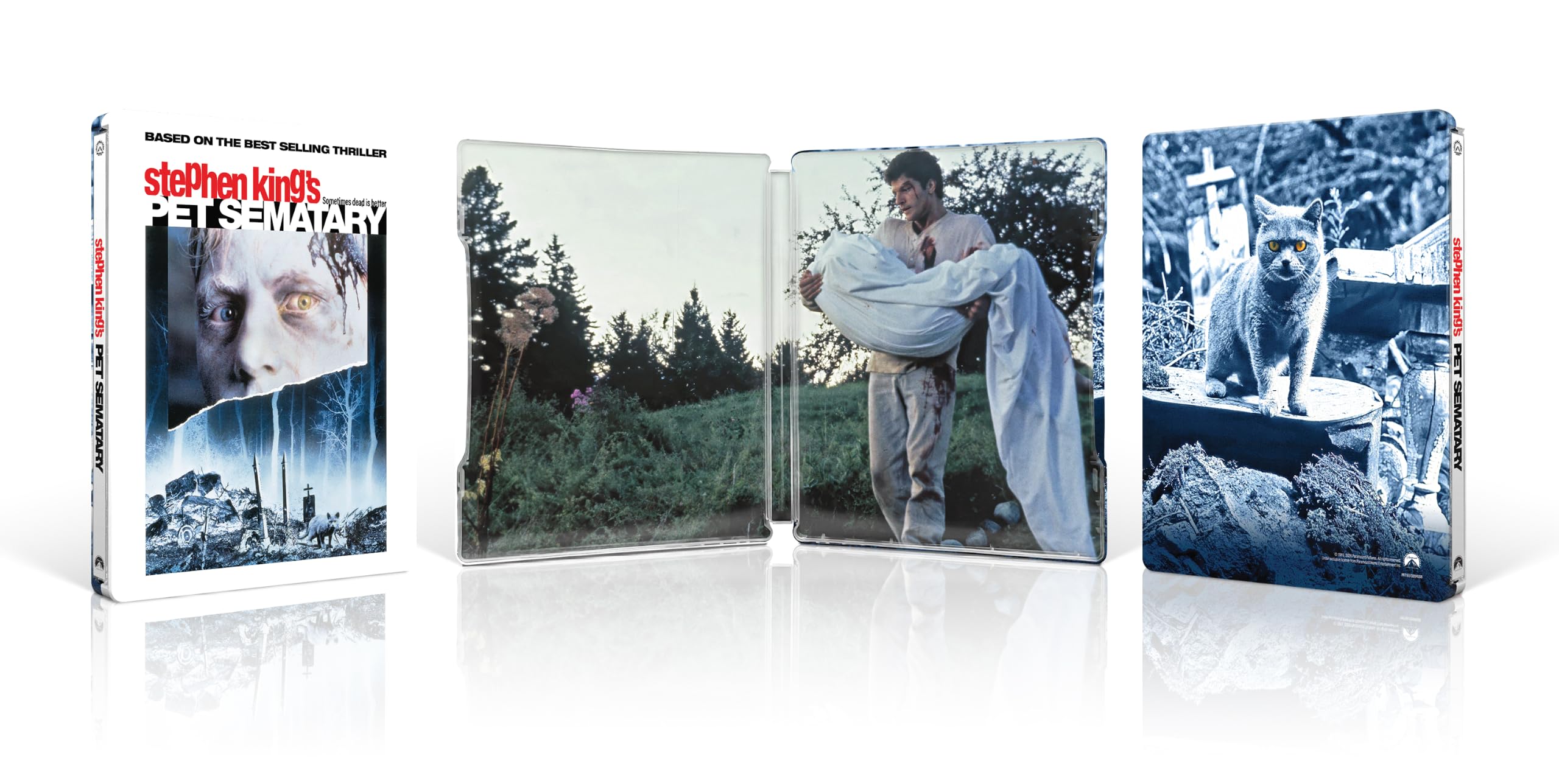 Pet Sematary (1989) [Steelbook] (4K Ultra HD)