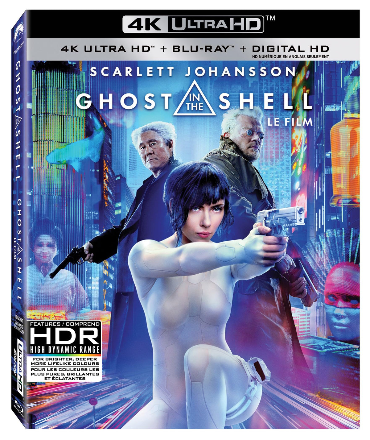 Ghost in the Shell (2017) (4K Ultra HD)