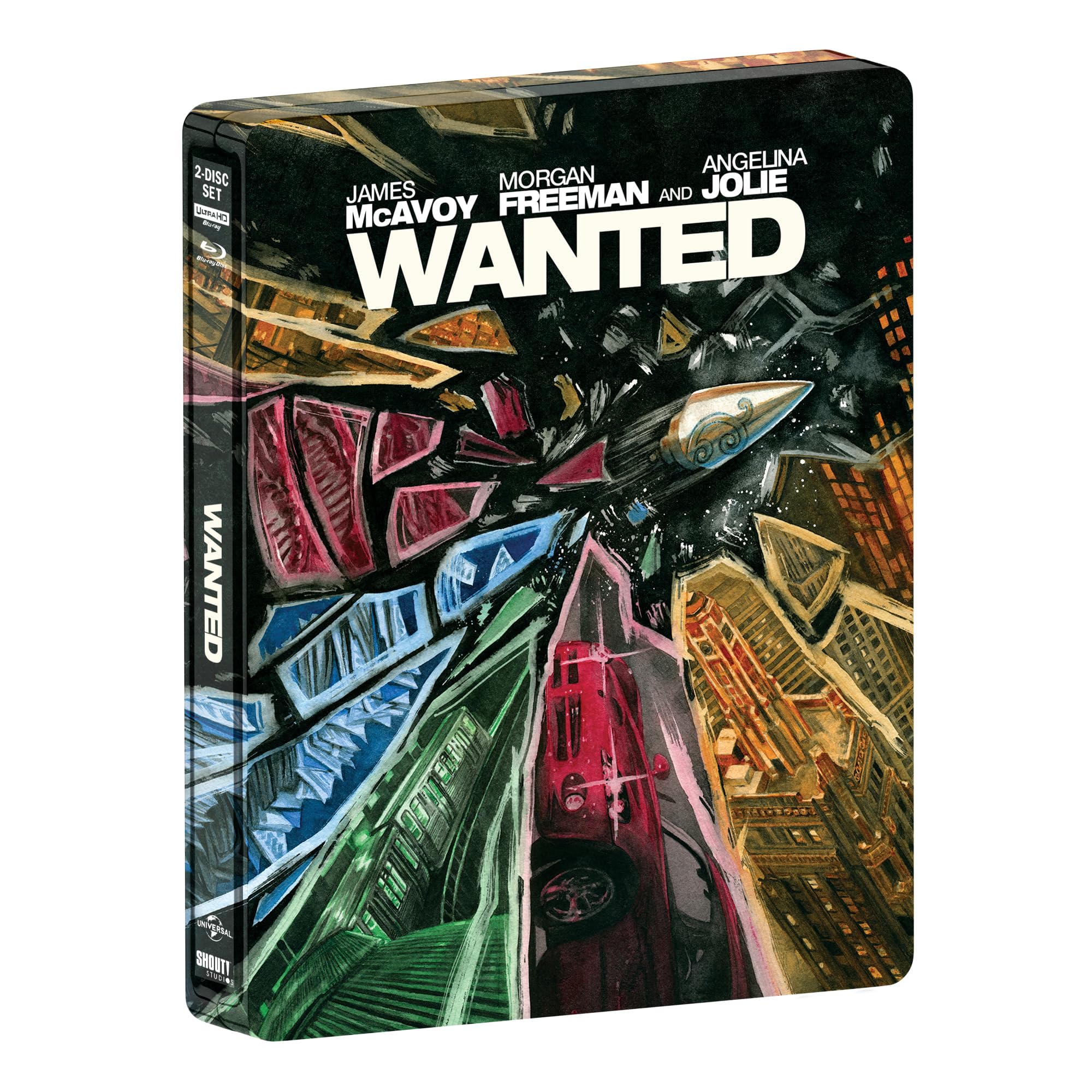 Wanted (2008) [Steelbook] (4K Ultra HD)