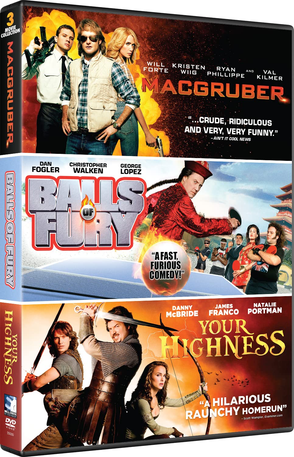 Macgruber & Your Highness & Balls of Fury (DVD)