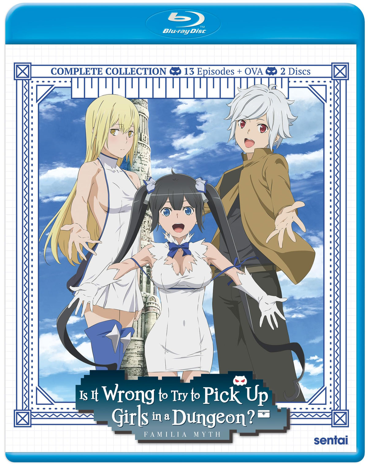 Is It Wrong to Try to Pick Up Girls in a Dungeon: Season 1 (Blu-ray)