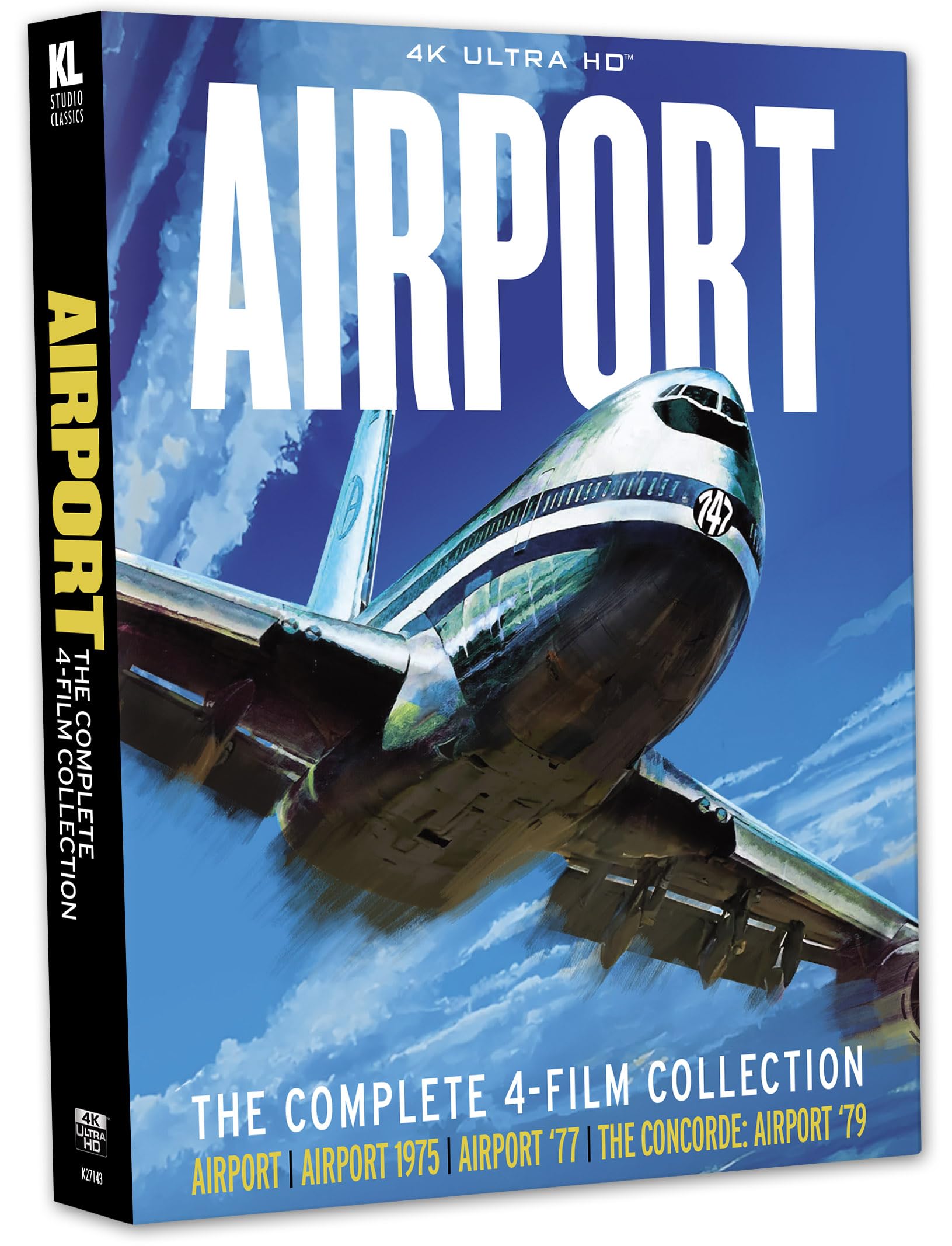 Airport: The Complete 4-Film Collection (4K Ultra HD)