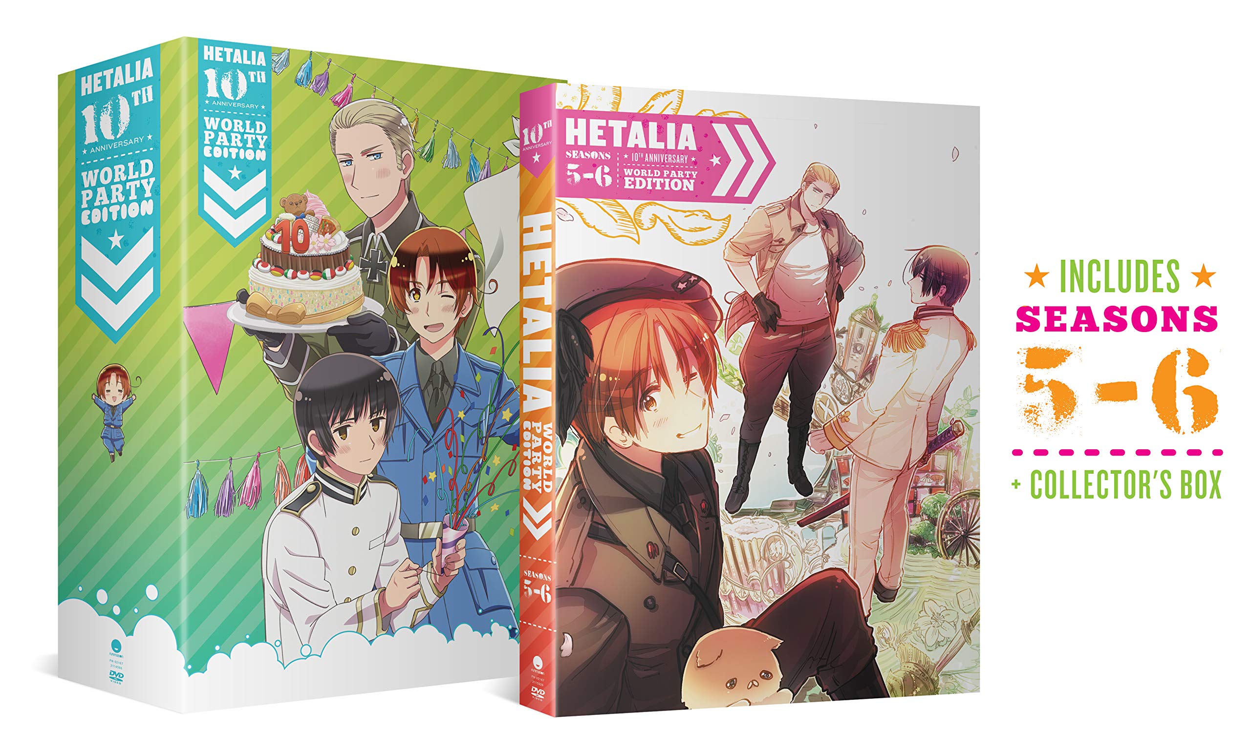 Hetalia: World Party Collection 2: Season 5 & S6 (DVD)