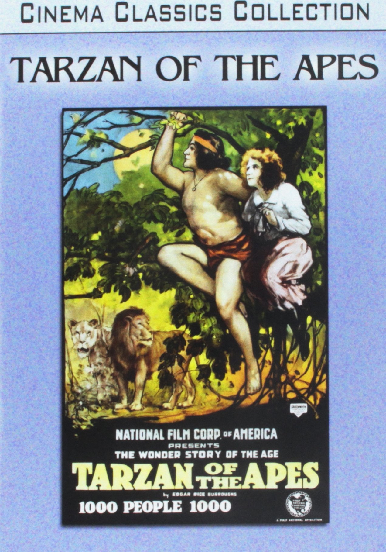Tarzan of the Apes (1918) (DVD)