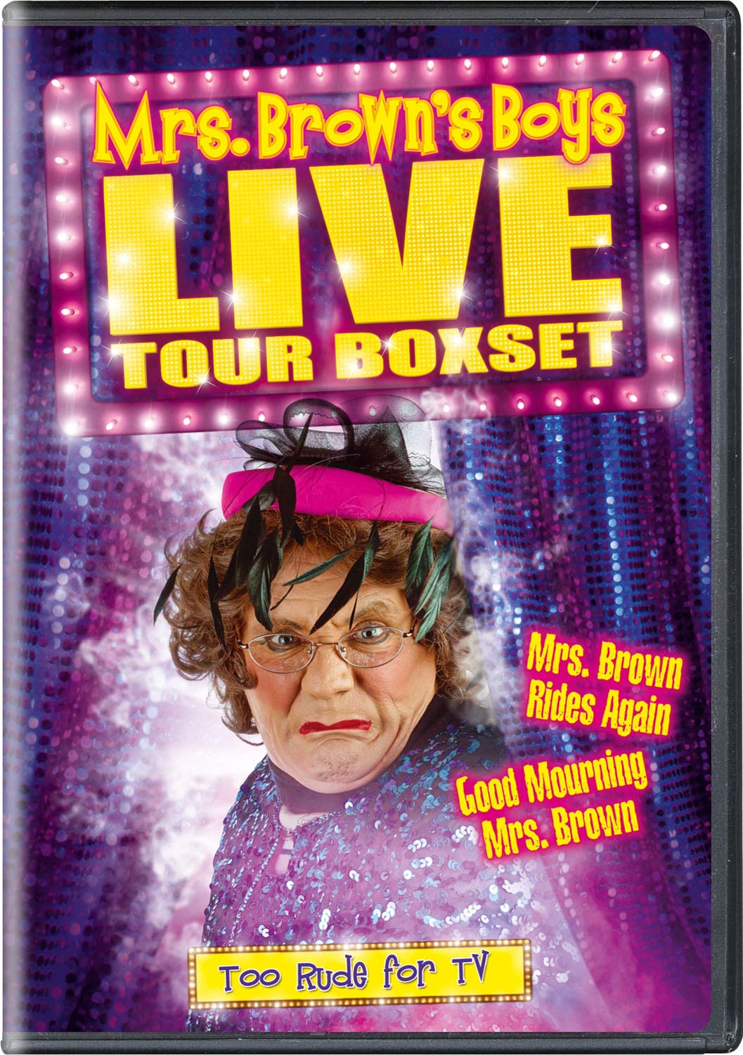 Mrs. Brown's Boys Live: Tour Boxset Too Rude for TV (DVD)