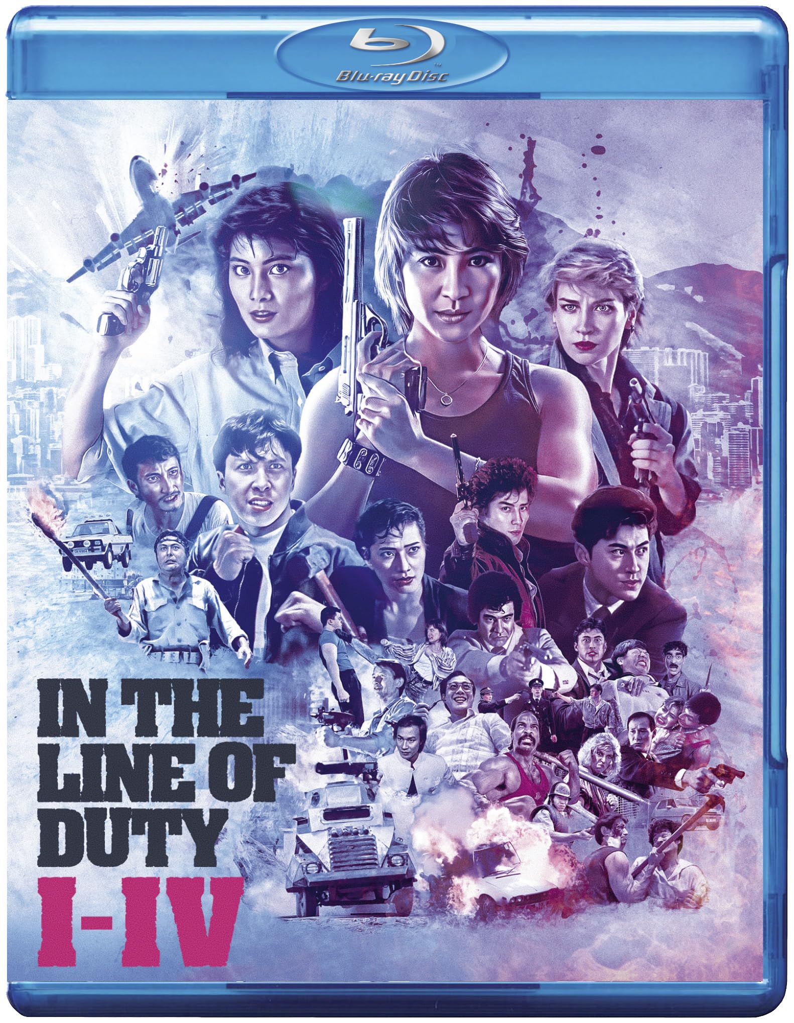 In The Line Of Duty I-Iv (Blu-ray)