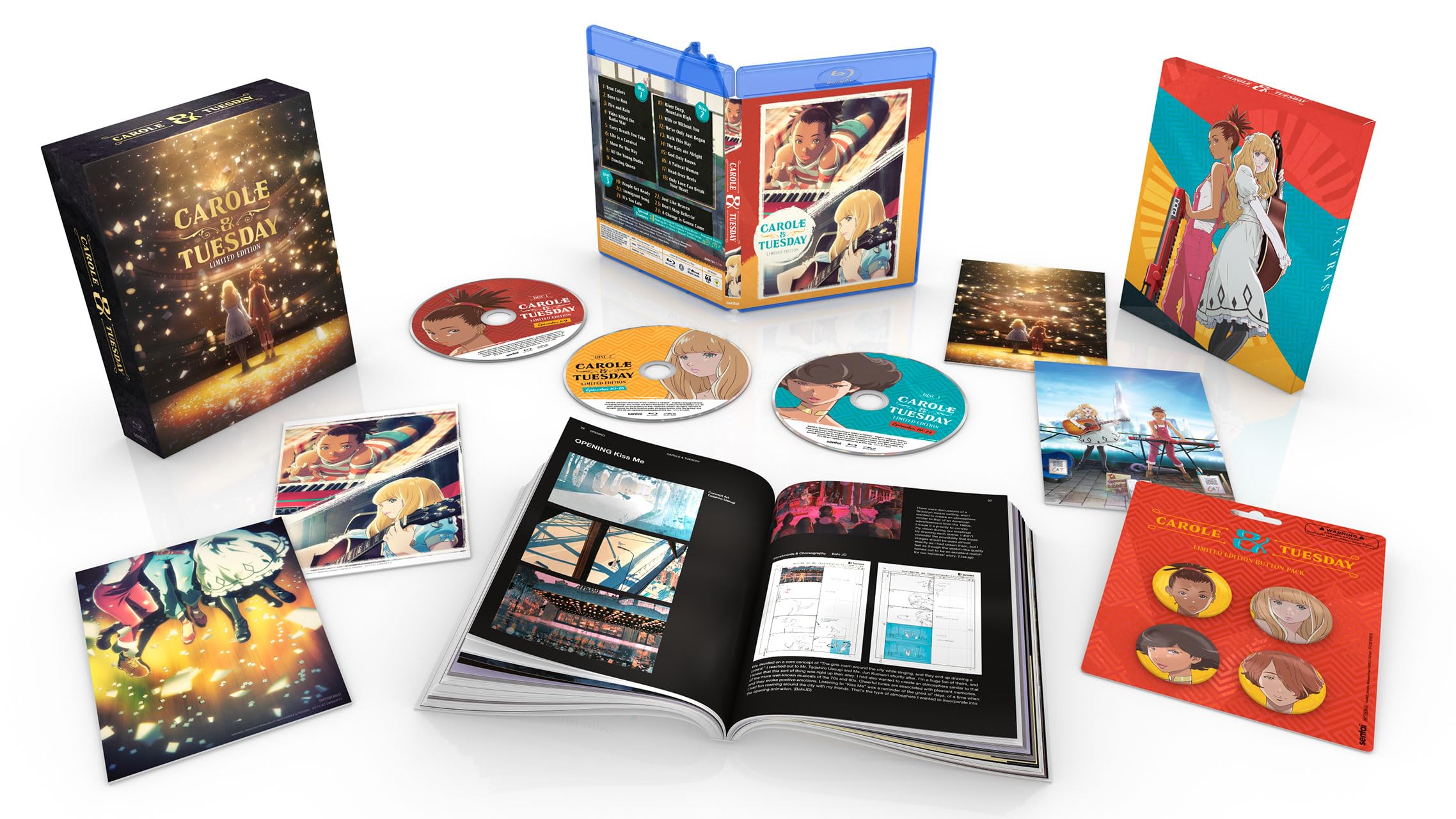 Carole & Tuesday (Premium Box Set) (Blu-ray)
