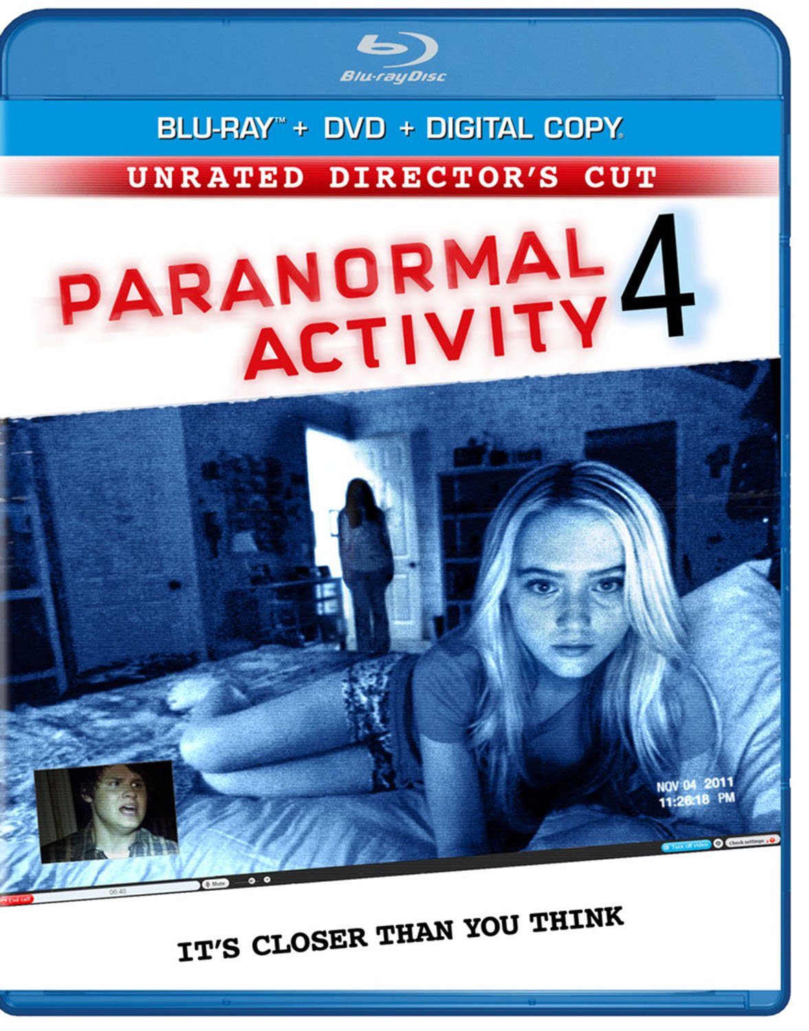 Paranormal Activity 4 (Blu-ray)