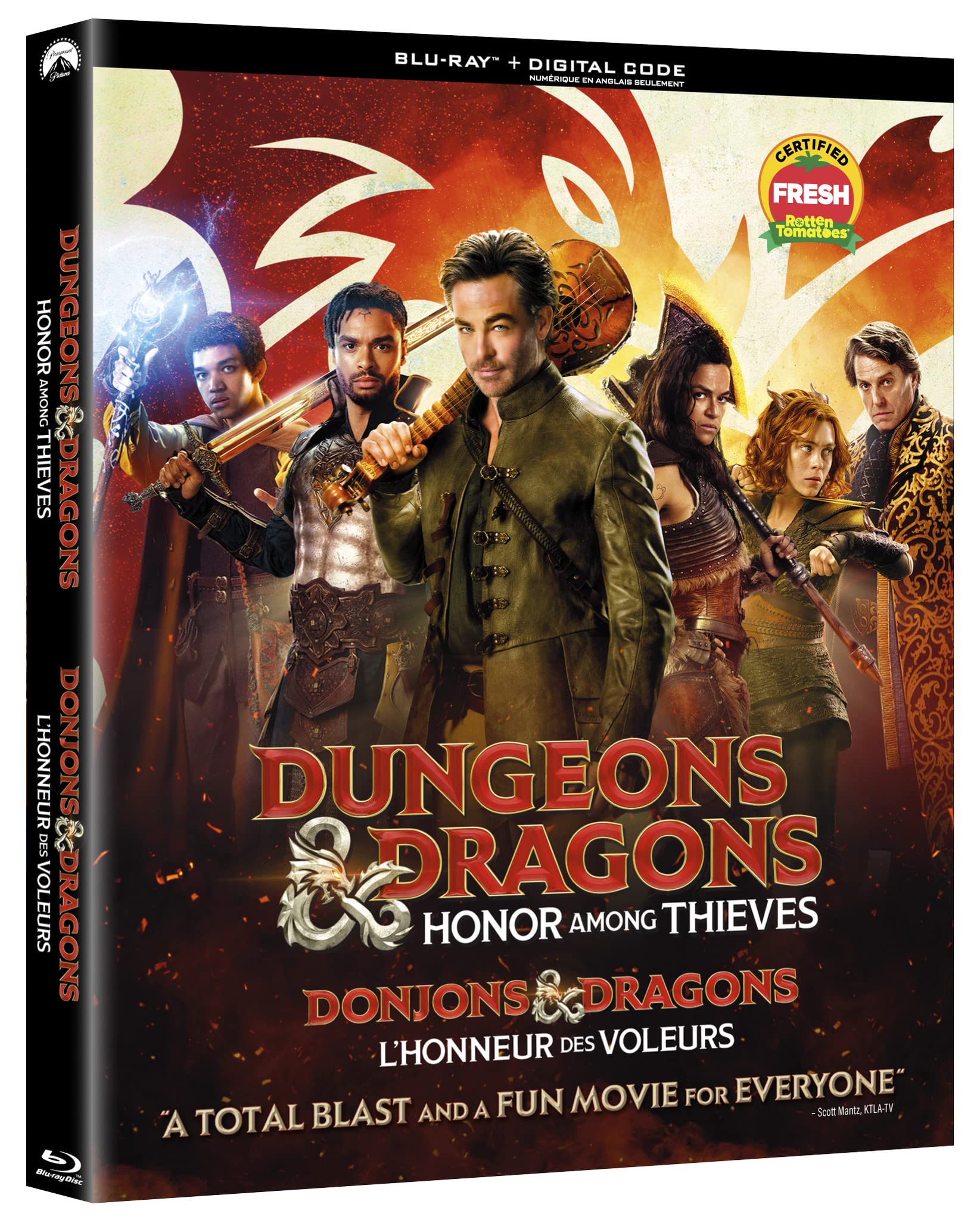 Dungeons & Dragons: Honor Among Thieves (Blu-ray)