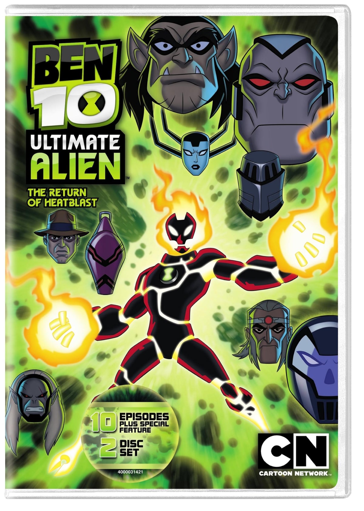 Ben 10-Ultimate Alien-Return of Heatblast (DVD)