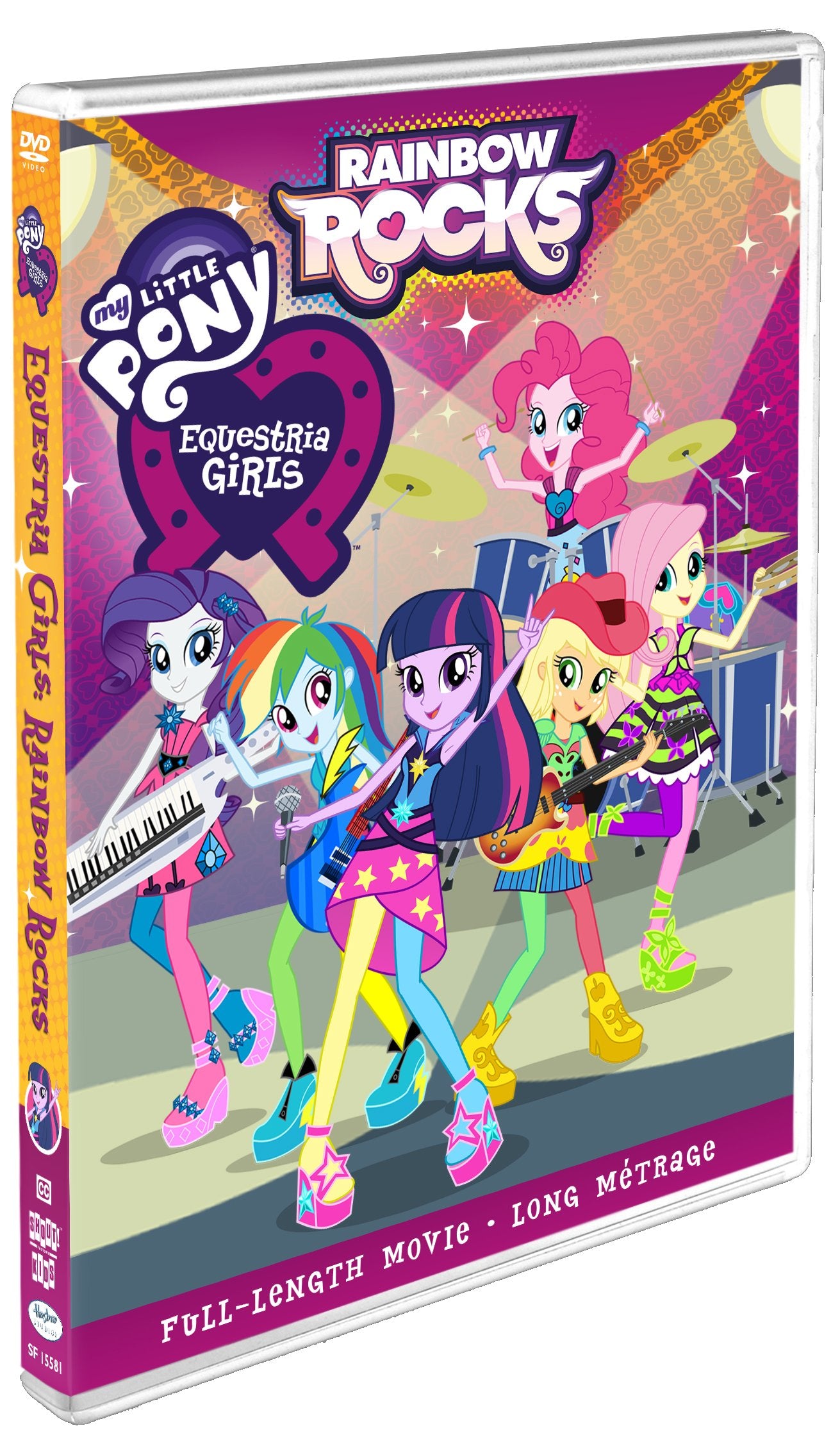 My Little Pony: Equestria Girls: Rainbow Rocks (DVD)