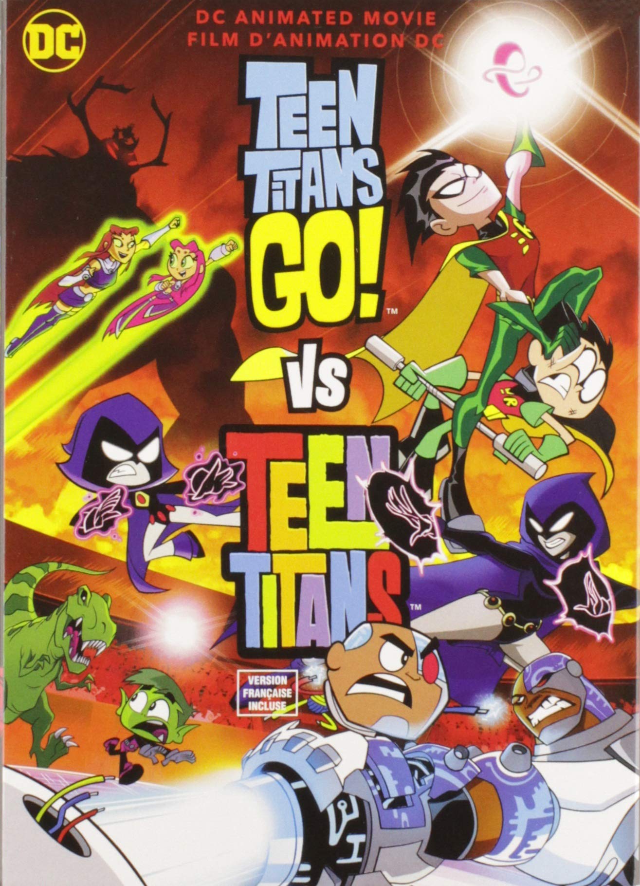Teen Titans Go! Vs. Teen Titans (DVD)