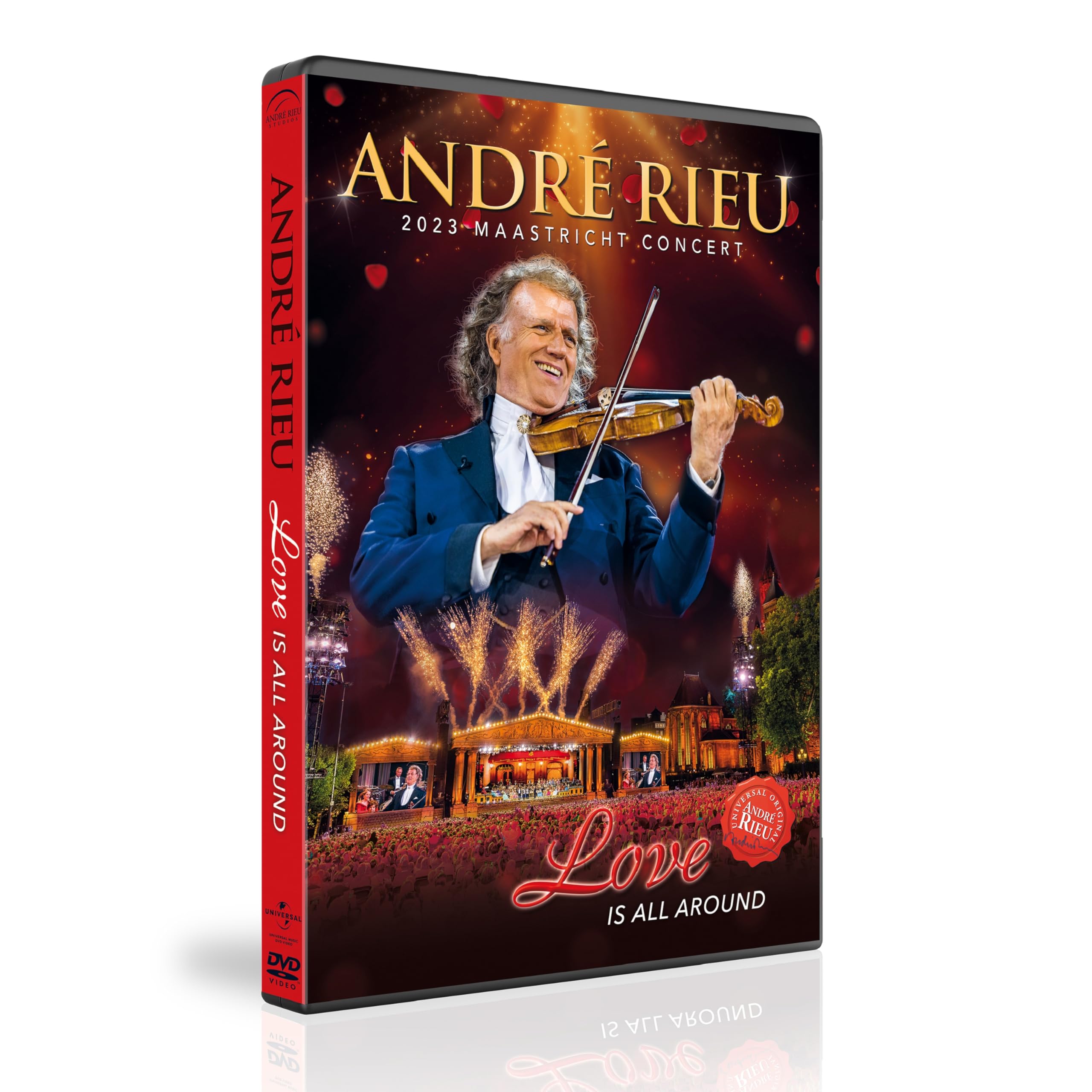 Love Is All Around by Rieu,Andre/Johann Strauss (DVD)