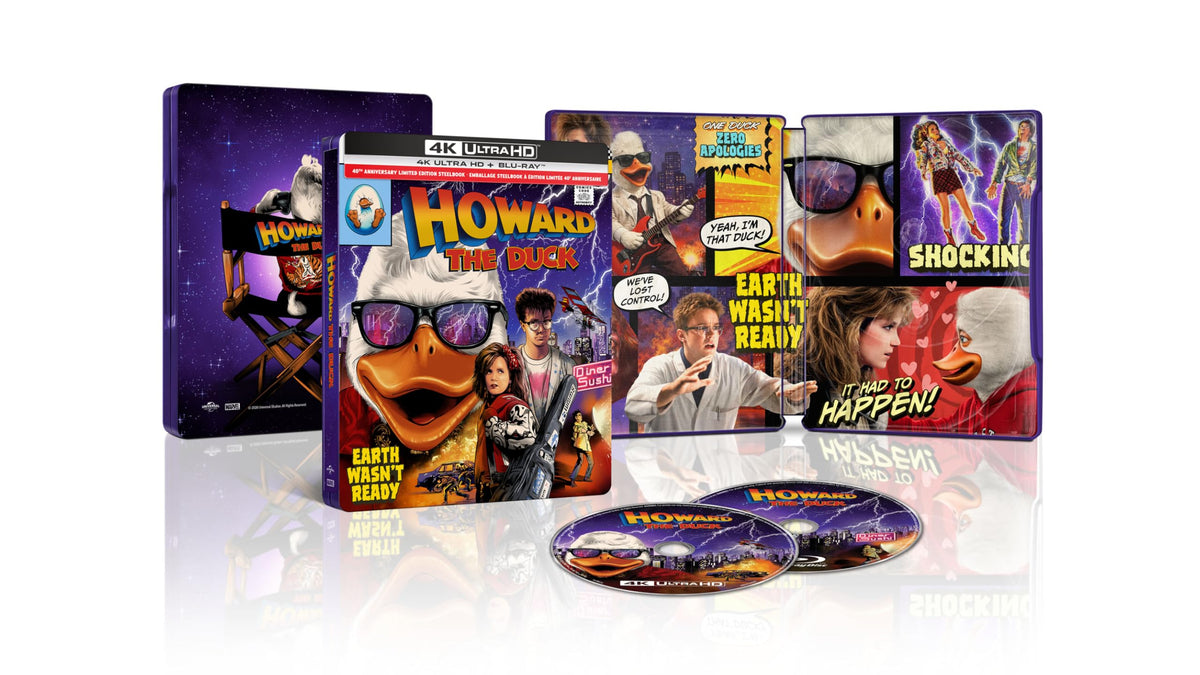 Howard The Duck (40th Anniversary) [SteelBook] (4K Ultra HD)
