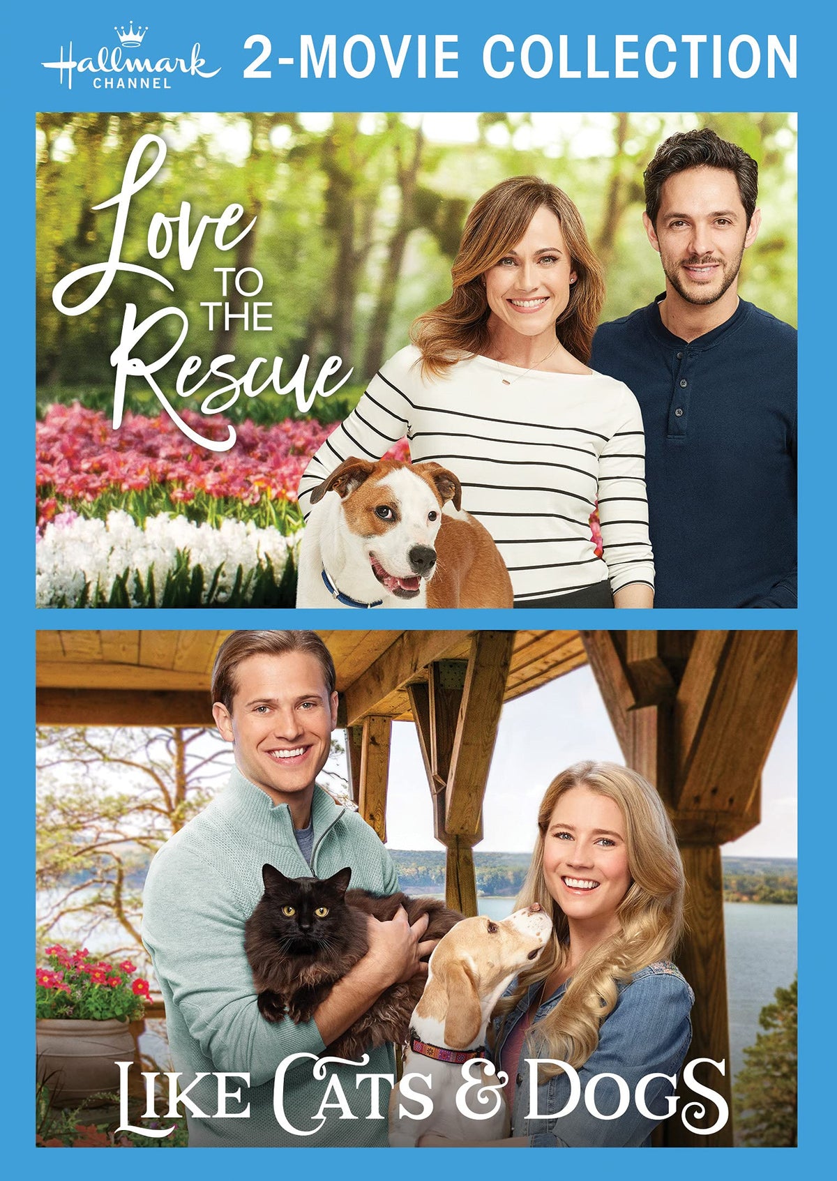 Hm 2-Movie Collection: Love to the Rescue, Like Cats & Dogs (DVD)