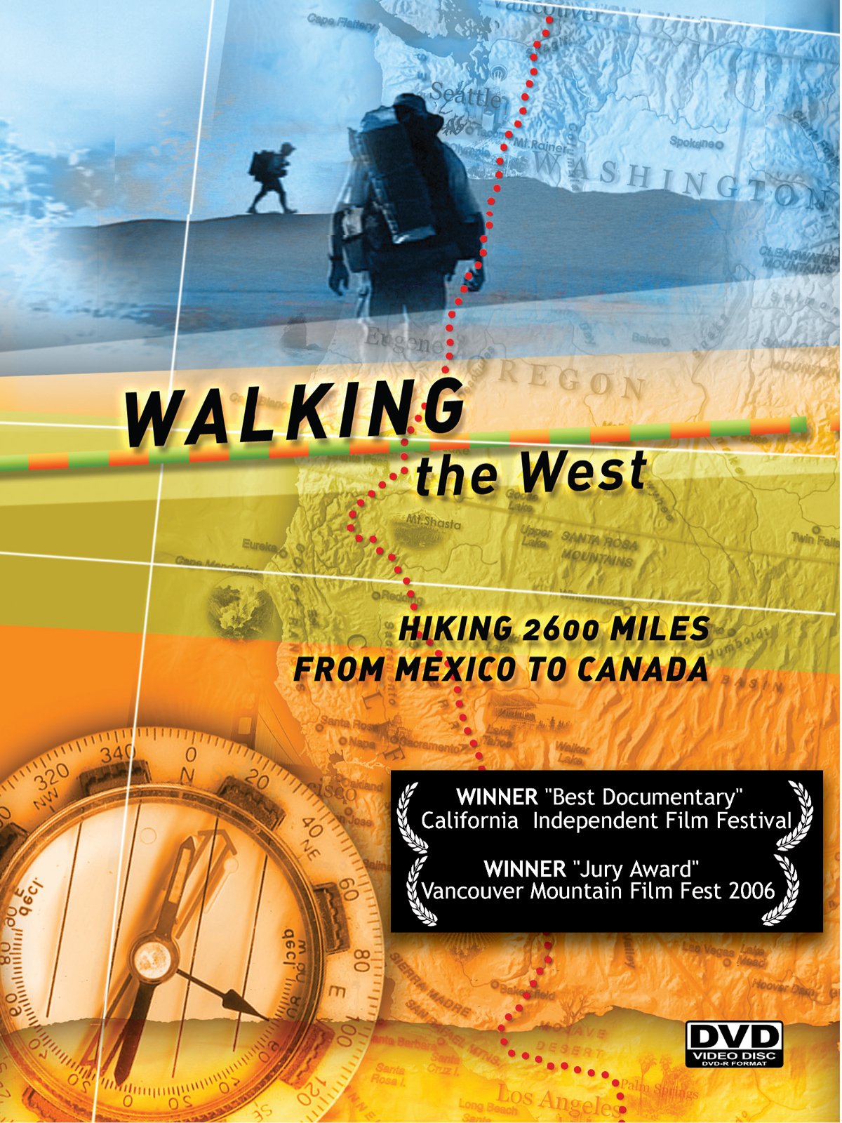 Walking the West- 2600 Miles from Me (DVD)