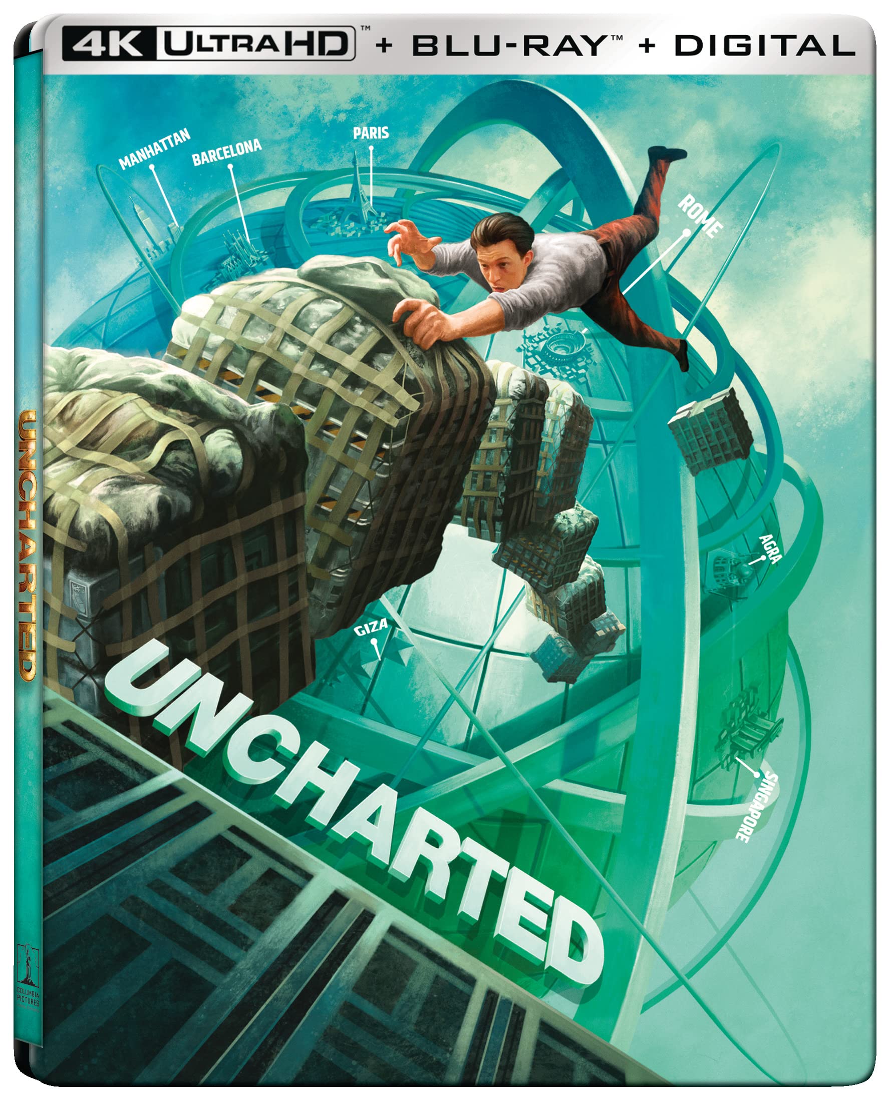 Uncharted [STEELBOOK] (4K Ultra HD)