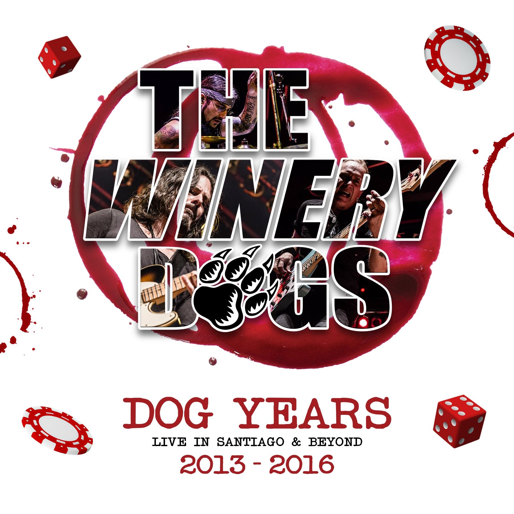 The Winery Dogs: Dog Years Live in Santiago & Beyond 2013-2016 (Blu-ray)