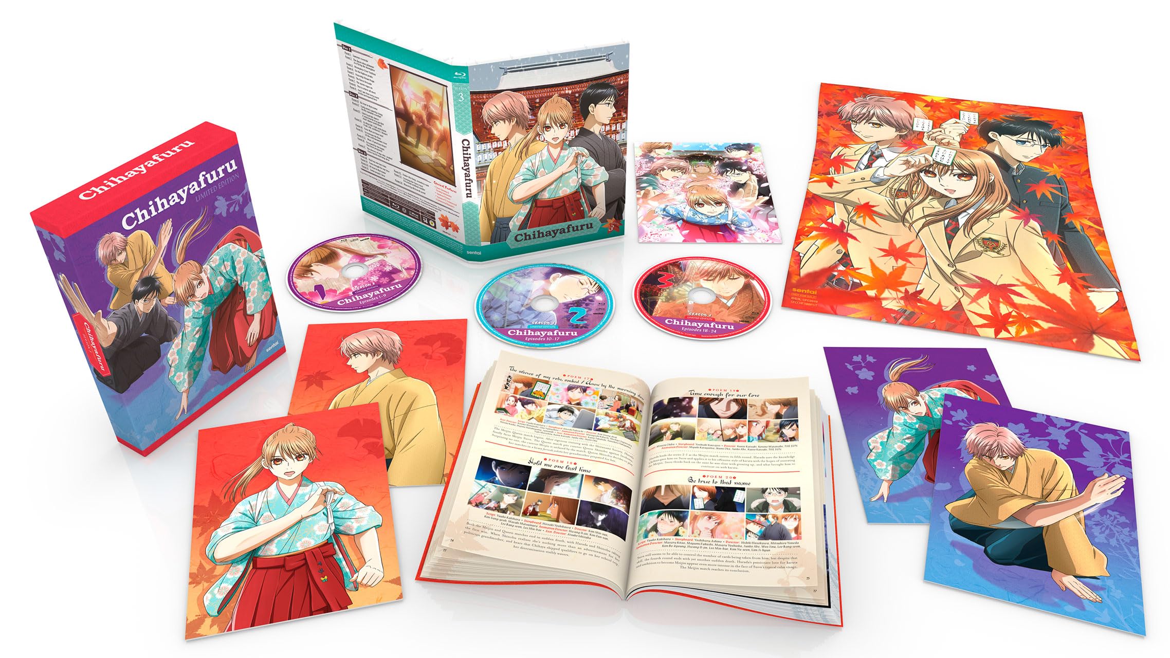 Chihayafuru: Season 3 (Premium Box Set) (Blu-ray)