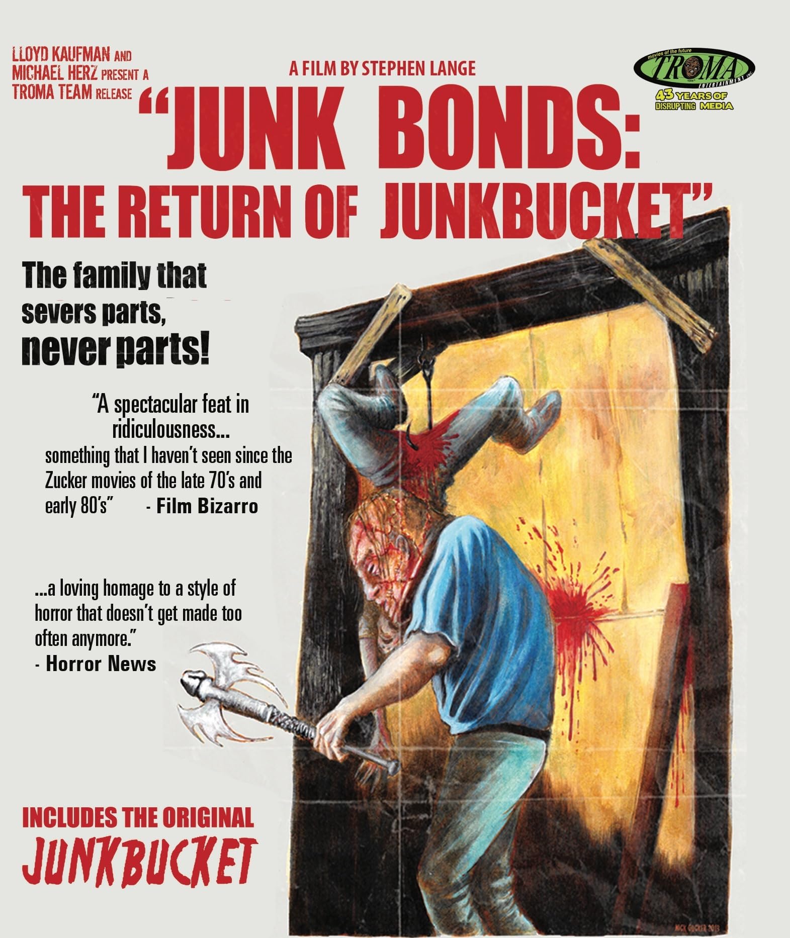 Junk Bonds: The Return of Junkbucket (Blu-ray)