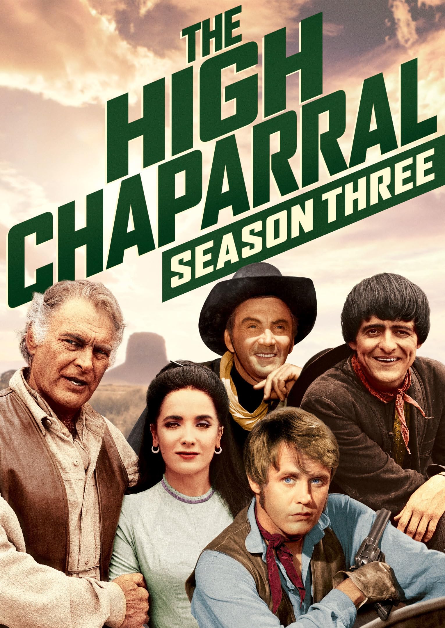 High Chaparral: Season 3 (DVD)