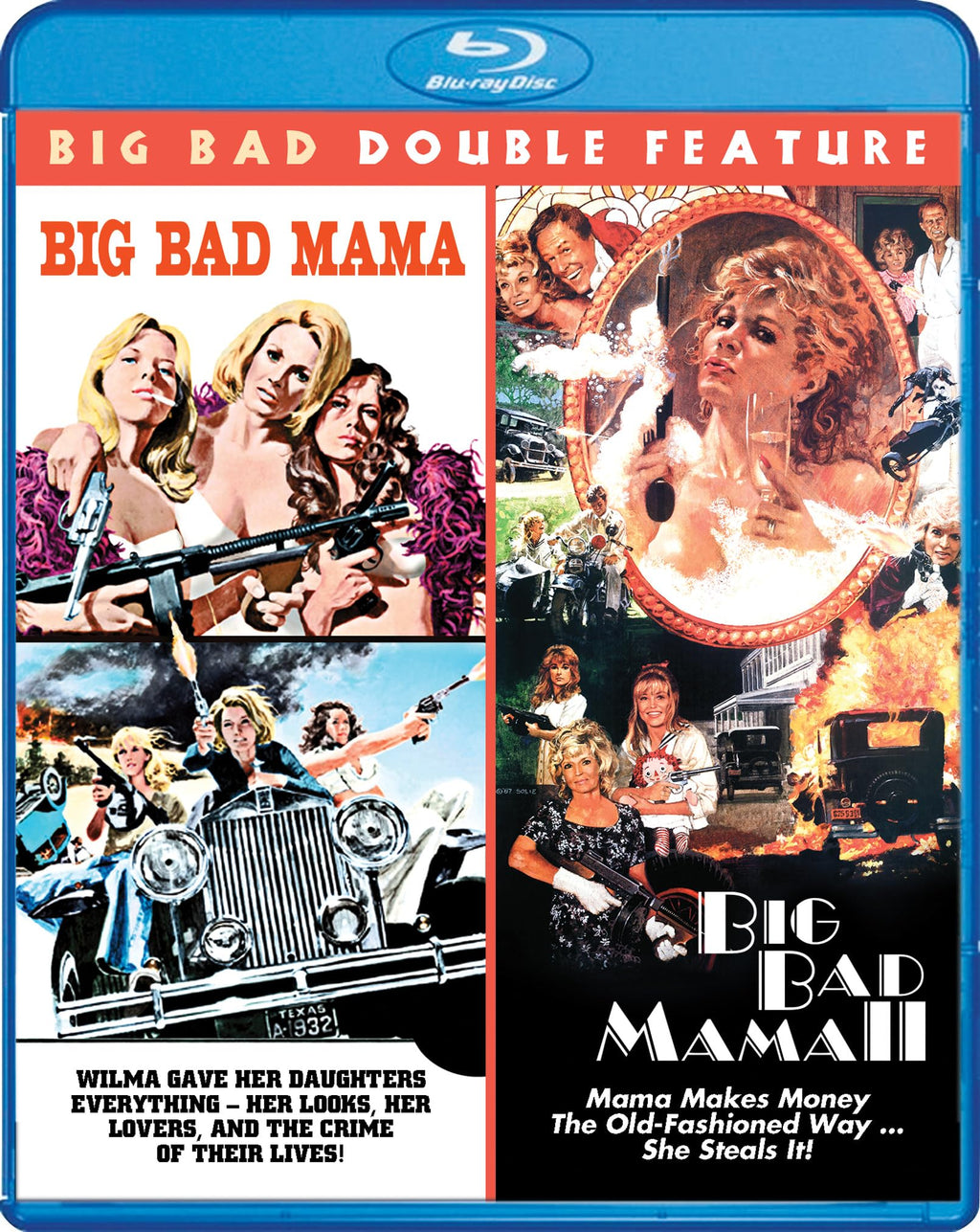 Big Bad Mama / Big Bad Mama II (Blu-ray)