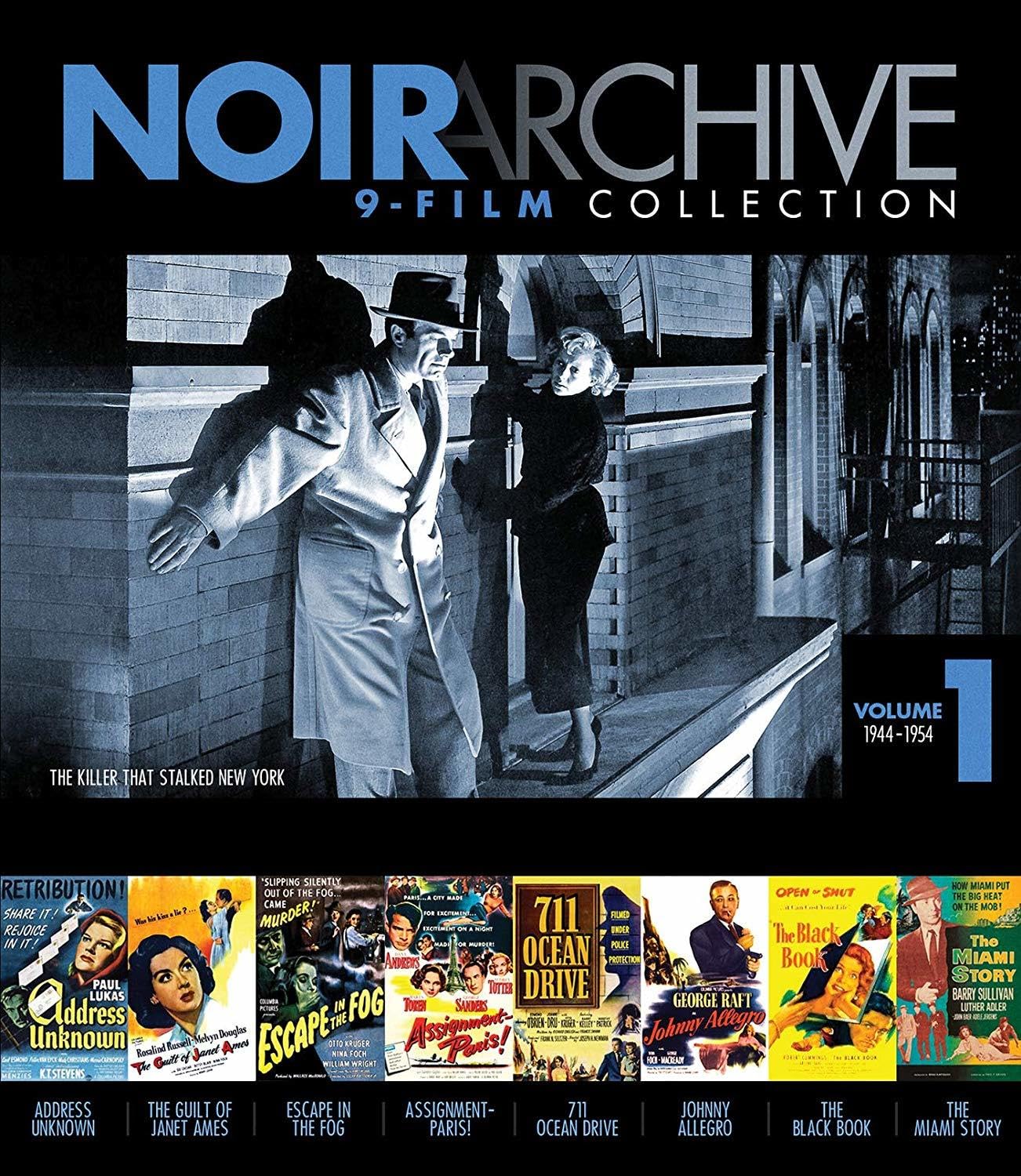 Noir Archive Volume 1: 1944-1954 (Blu-ray)