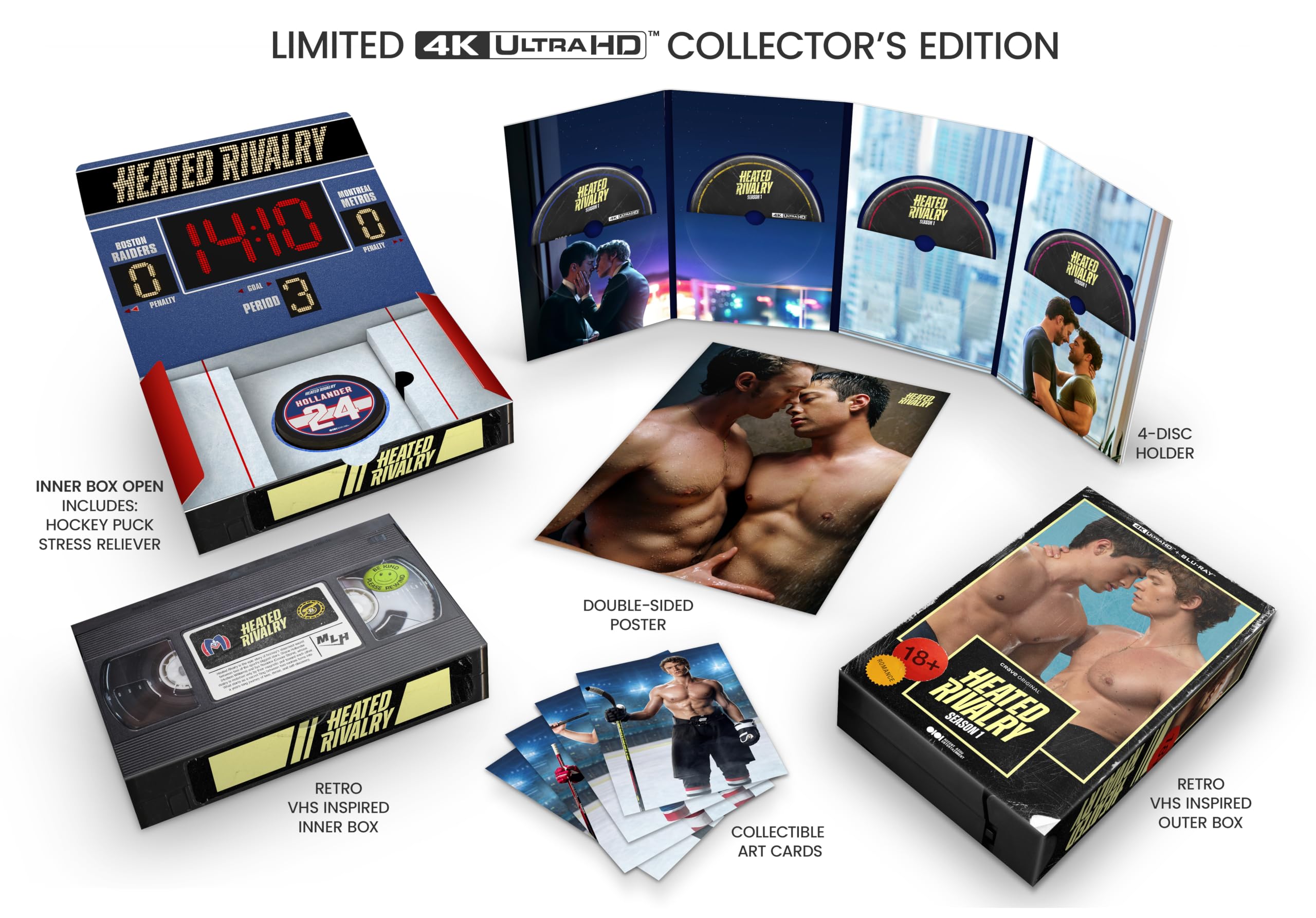 Heated Rivalry: Season 1 (Collector's Edition) (4K Ultra HD)