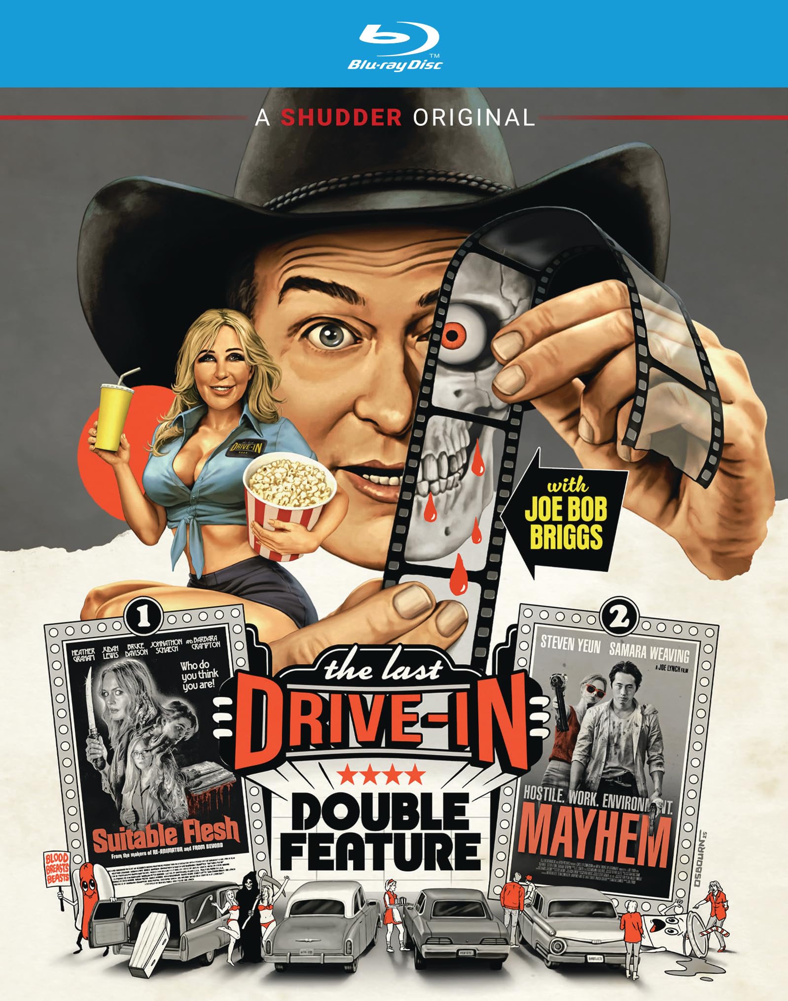 The Last Drive-In with Joe Bob Briggs: Mayhem/Sui (Blu-ray)