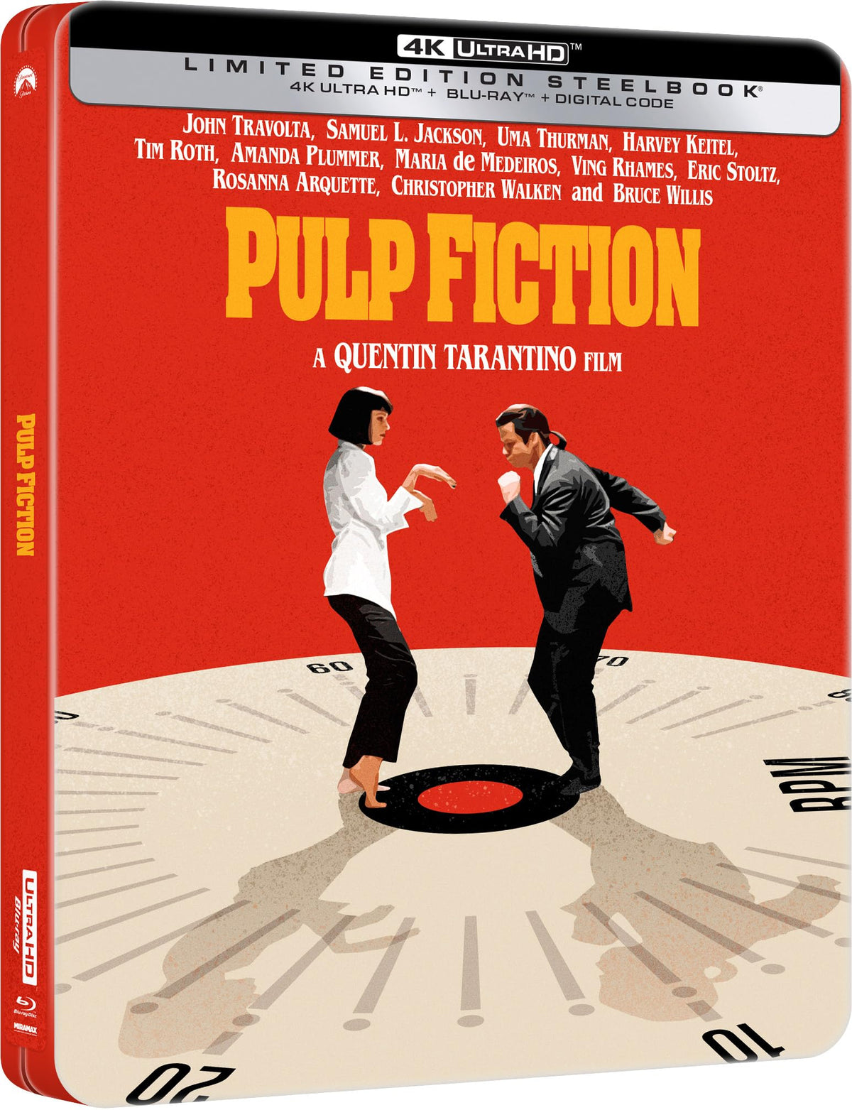 Pulp Fiction [Steelbook] (4K Ultra HD)