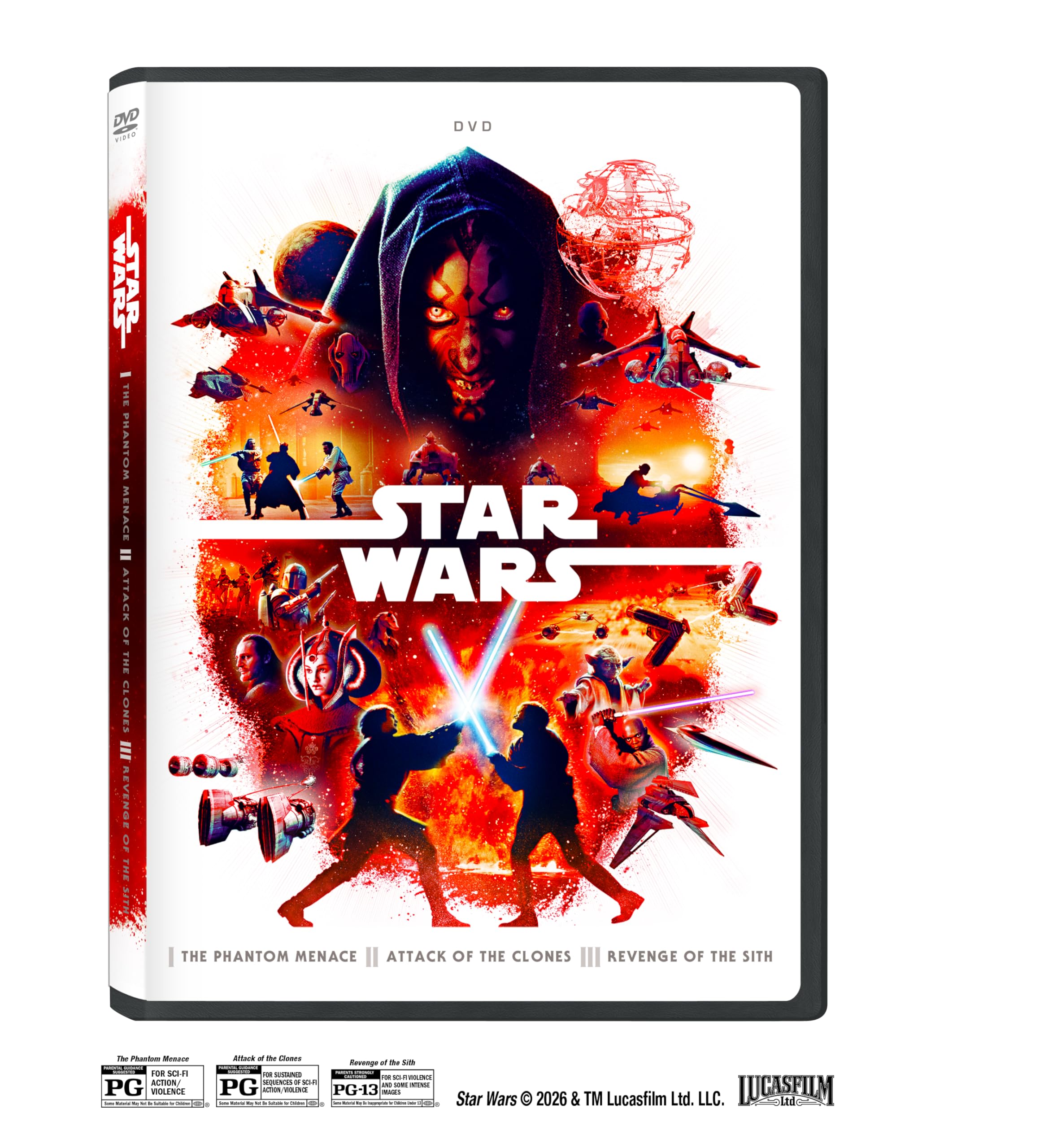 Star Wars: Prequel Trilogy (DVD)