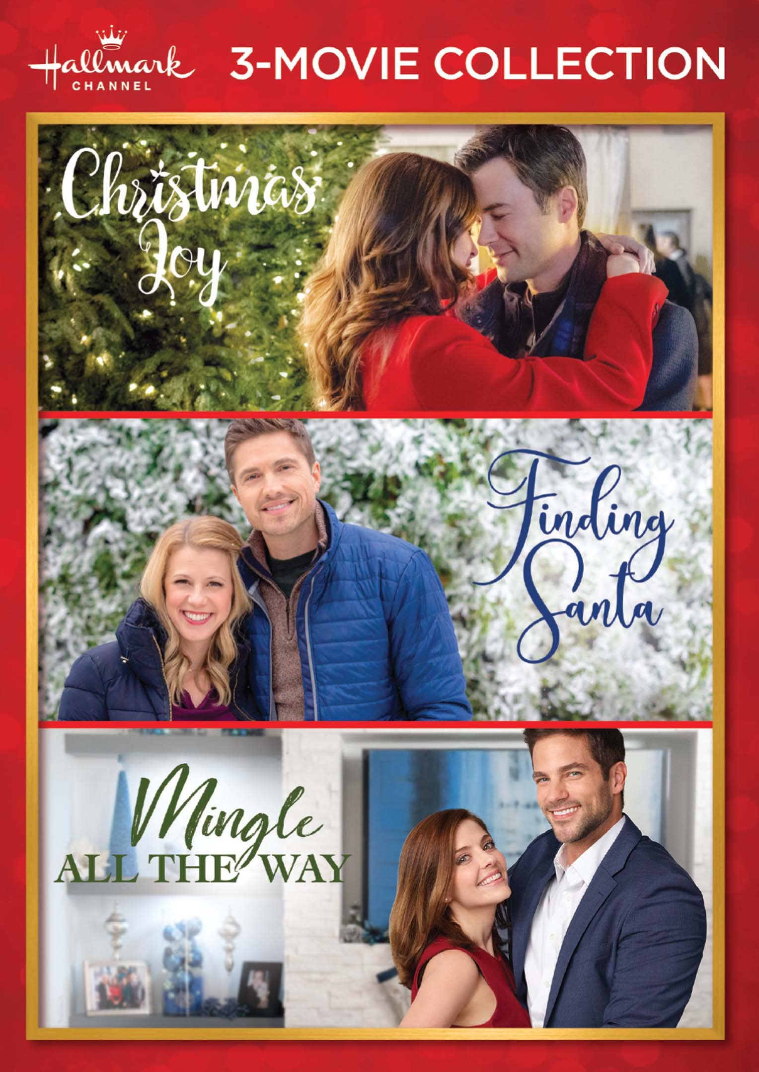 Hallmark 3-Movie Collection:Christmas Joy/Finding Santa/Mingle All the Way (DVD)