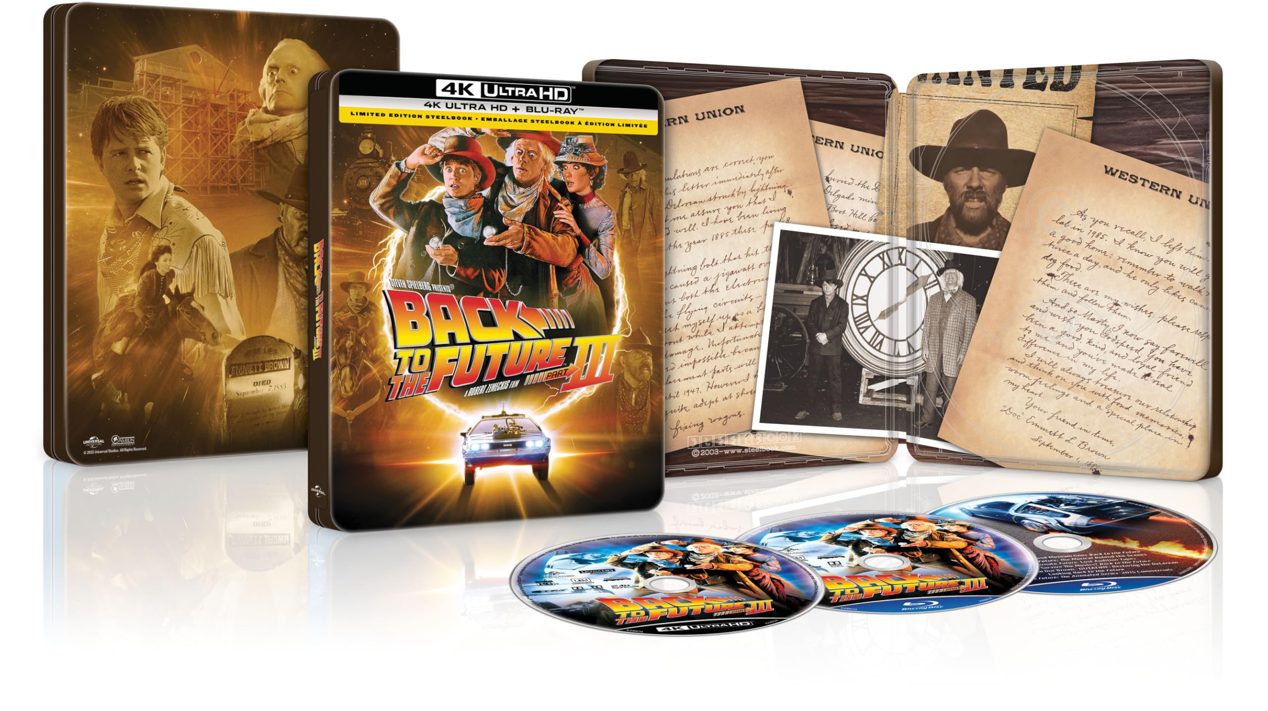 Back to the Future Part III (4K Ultra HD)